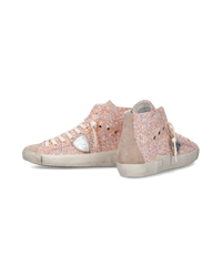 philippe-model-prsx-damen-sneaker-glitzer-hellrosa image 4