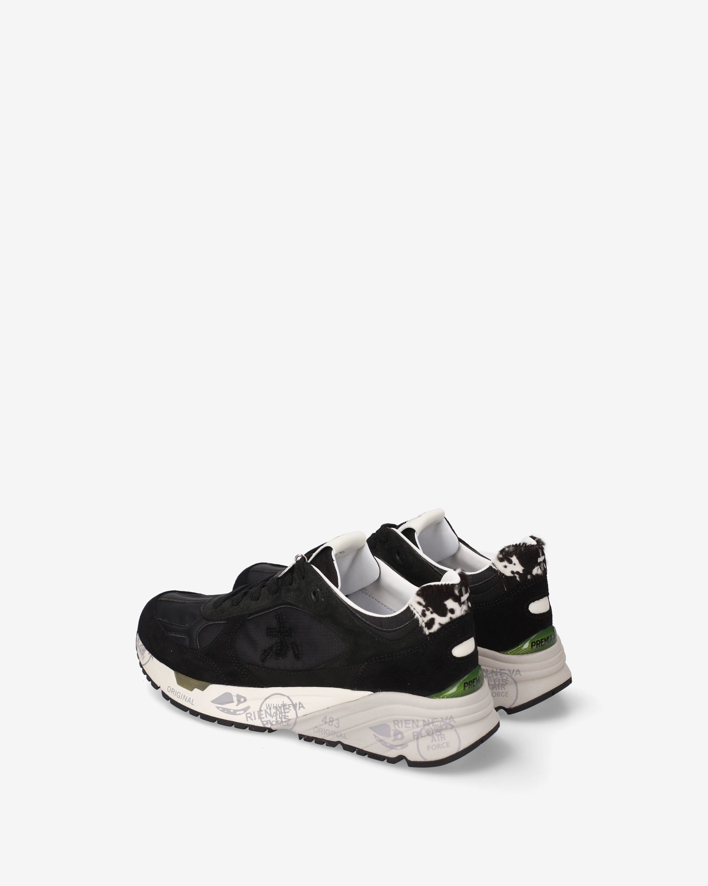 premiata-mased-8512-sneaker-damen-schwarz-suede-technik-cavallino image 5