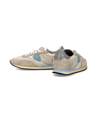 philippe-model-blville-sneaker-herren-sand-hellblau image 4