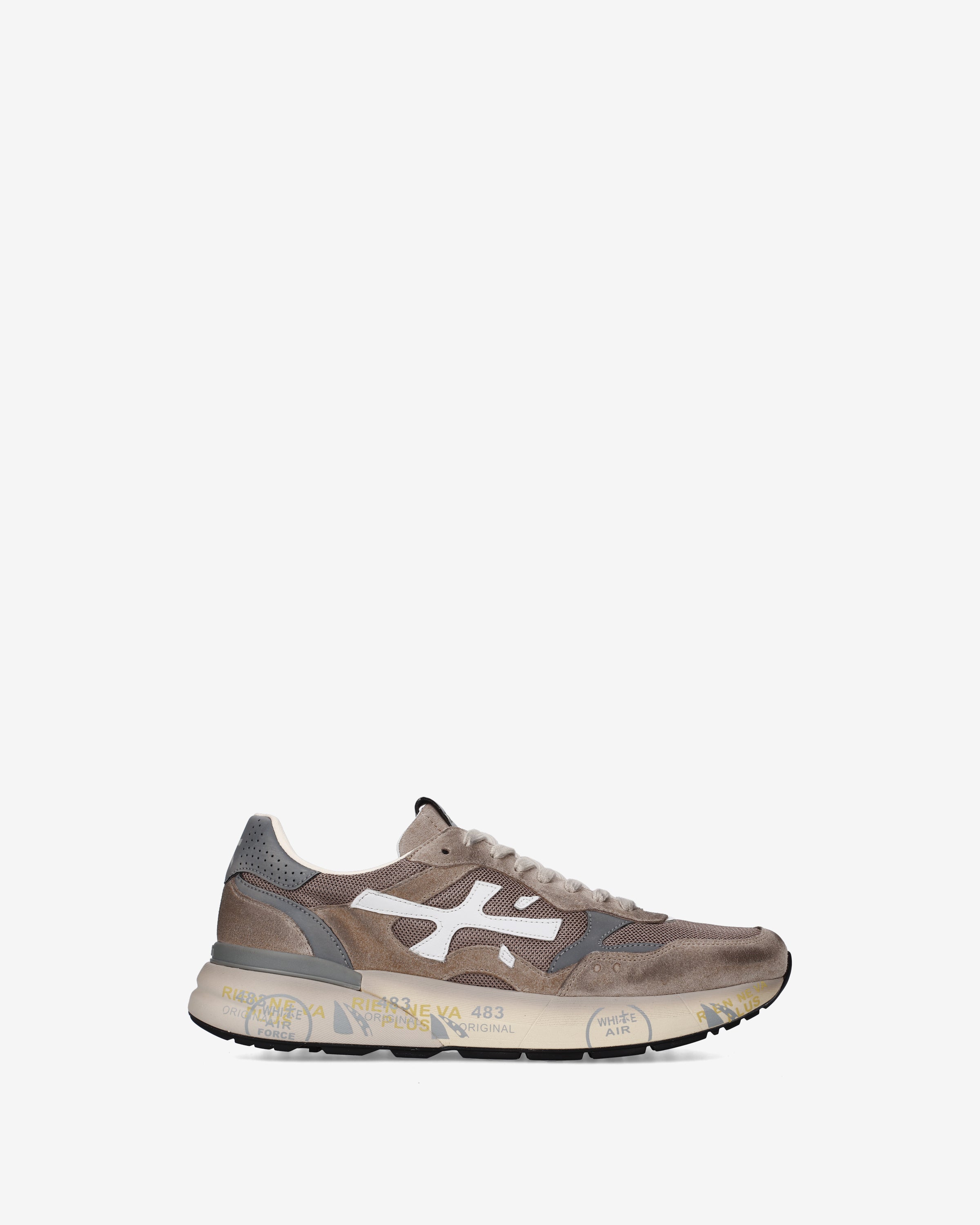 premiata-mick-0-1-8118-sneaker-tortora-herren image 1