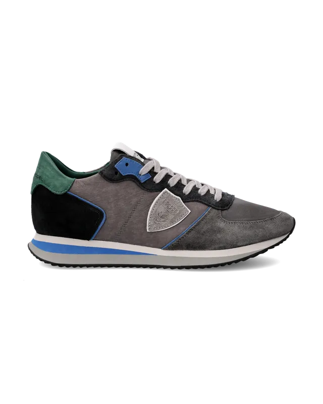 philippe-model-trpx-herren-sneaker-grau-gr-n image 1