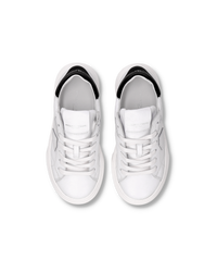 philippe-model-temple-tennis-junior-sneaker-white-black image 6
