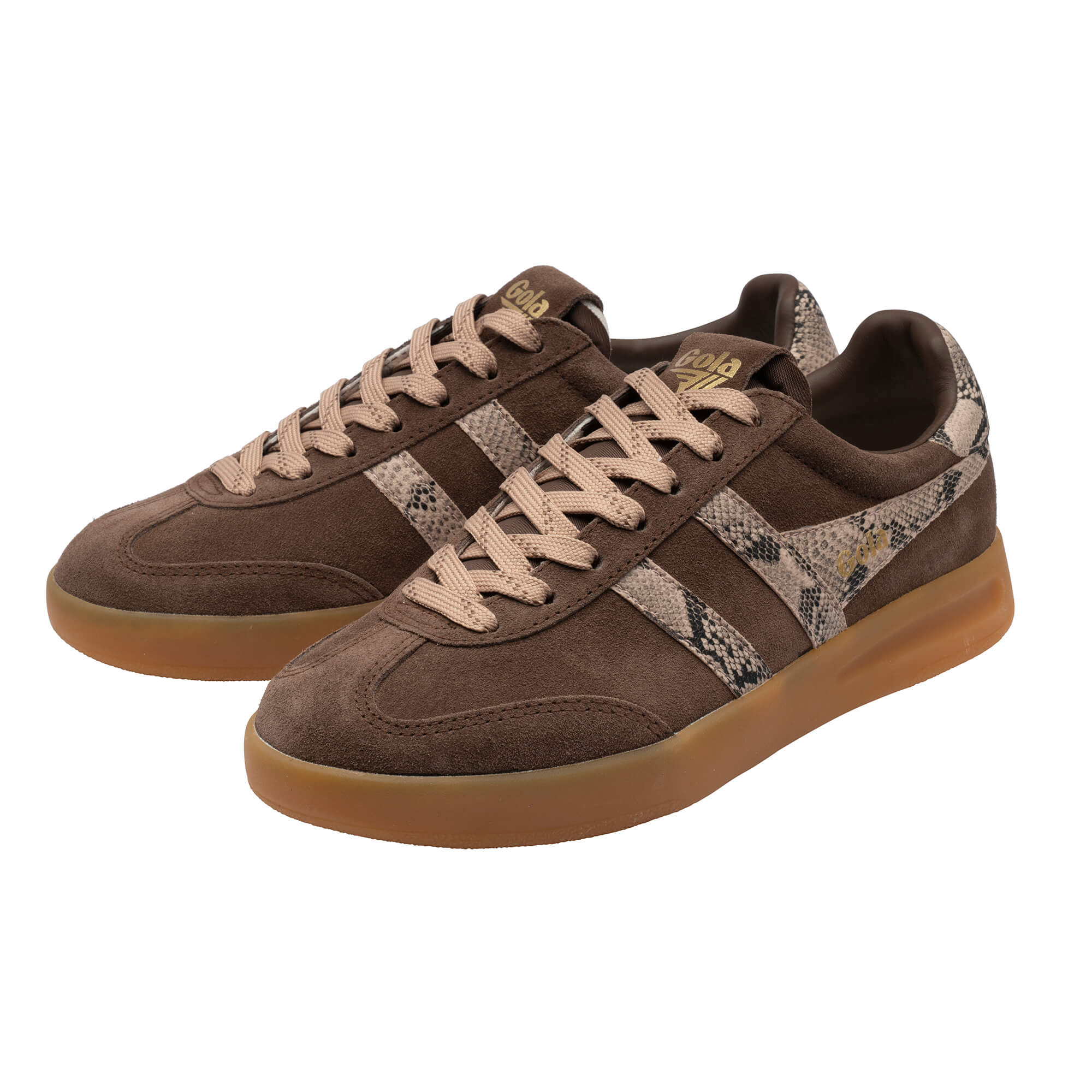 gola-cyclone-snake-damen-sneaker-hellbraun-schlangenprint image 3