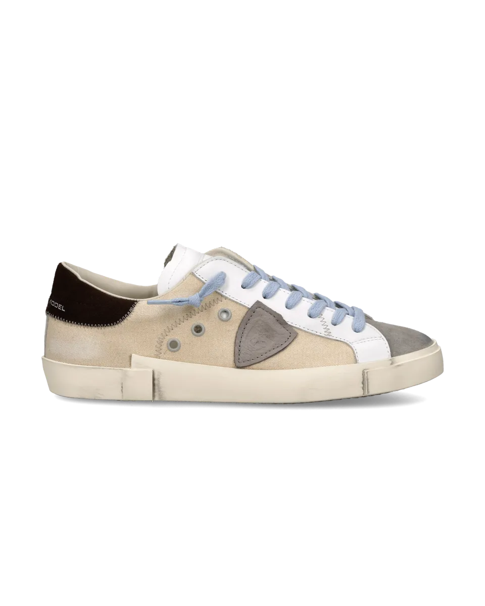 philippe-model-prsx-herren-sneaker-sable-grau-wei image 1
