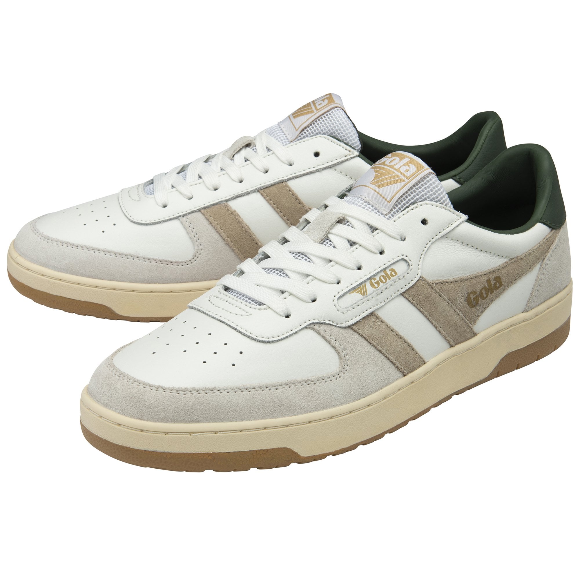 gola-hawk-herren-sneaker-wei-beige-dunkelkhaki image 3