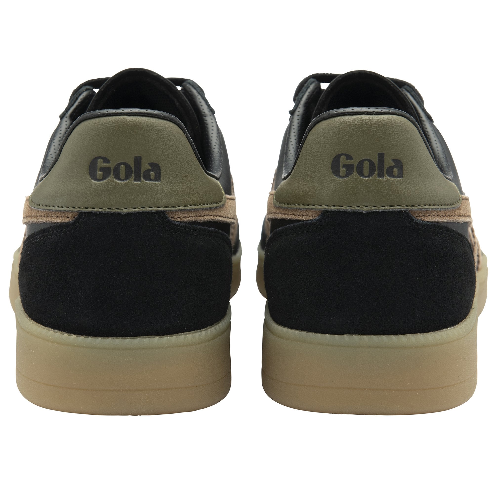 gola-viper-leder-sneaker-f-r-herren-schwarz-tabak image 4