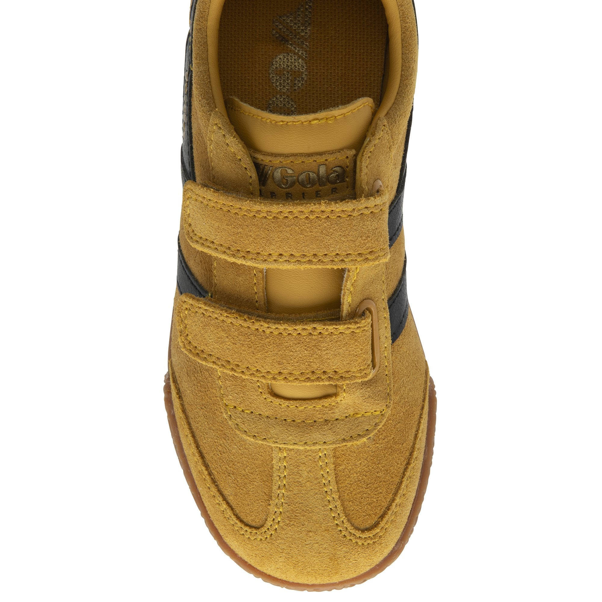 gola-harrier-strap-kinder-sneaker-sonnengelb-schwarz image 5