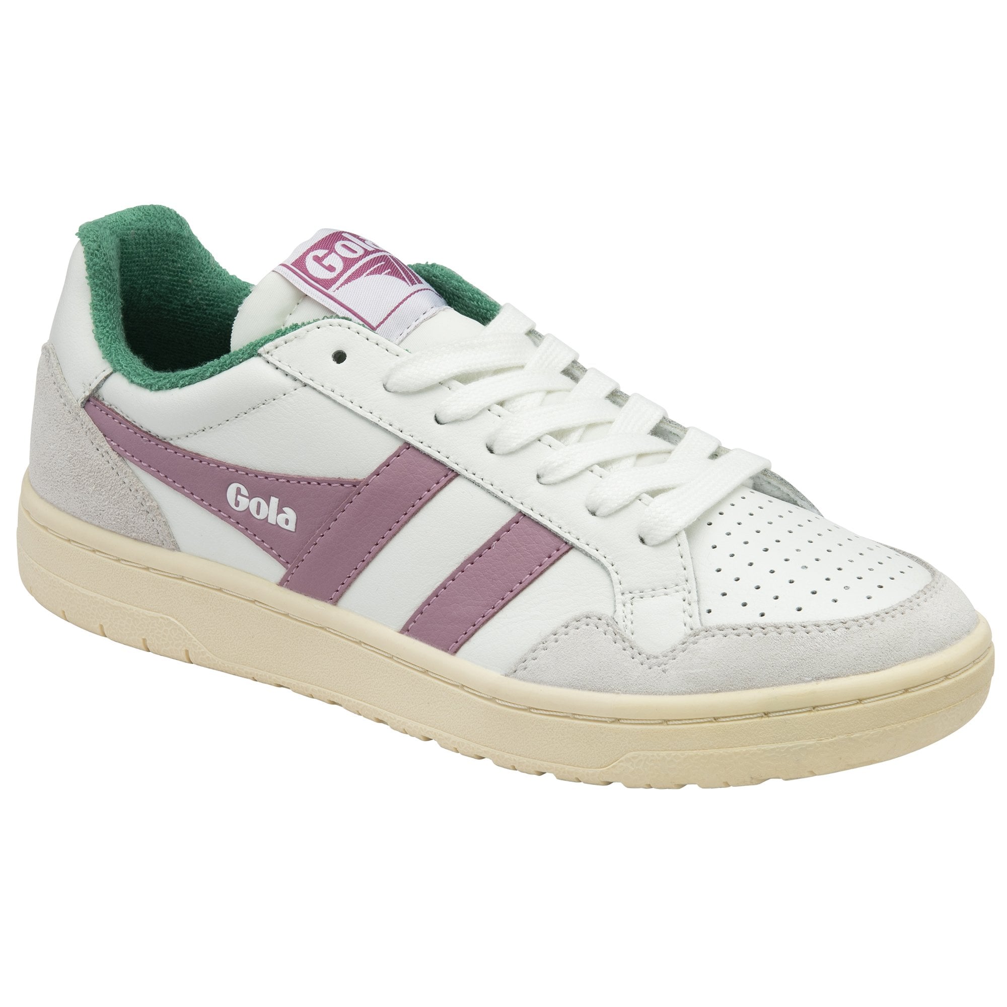 gola-eagle-damen-sneaker-wei-bonbon-heritage-court image 2