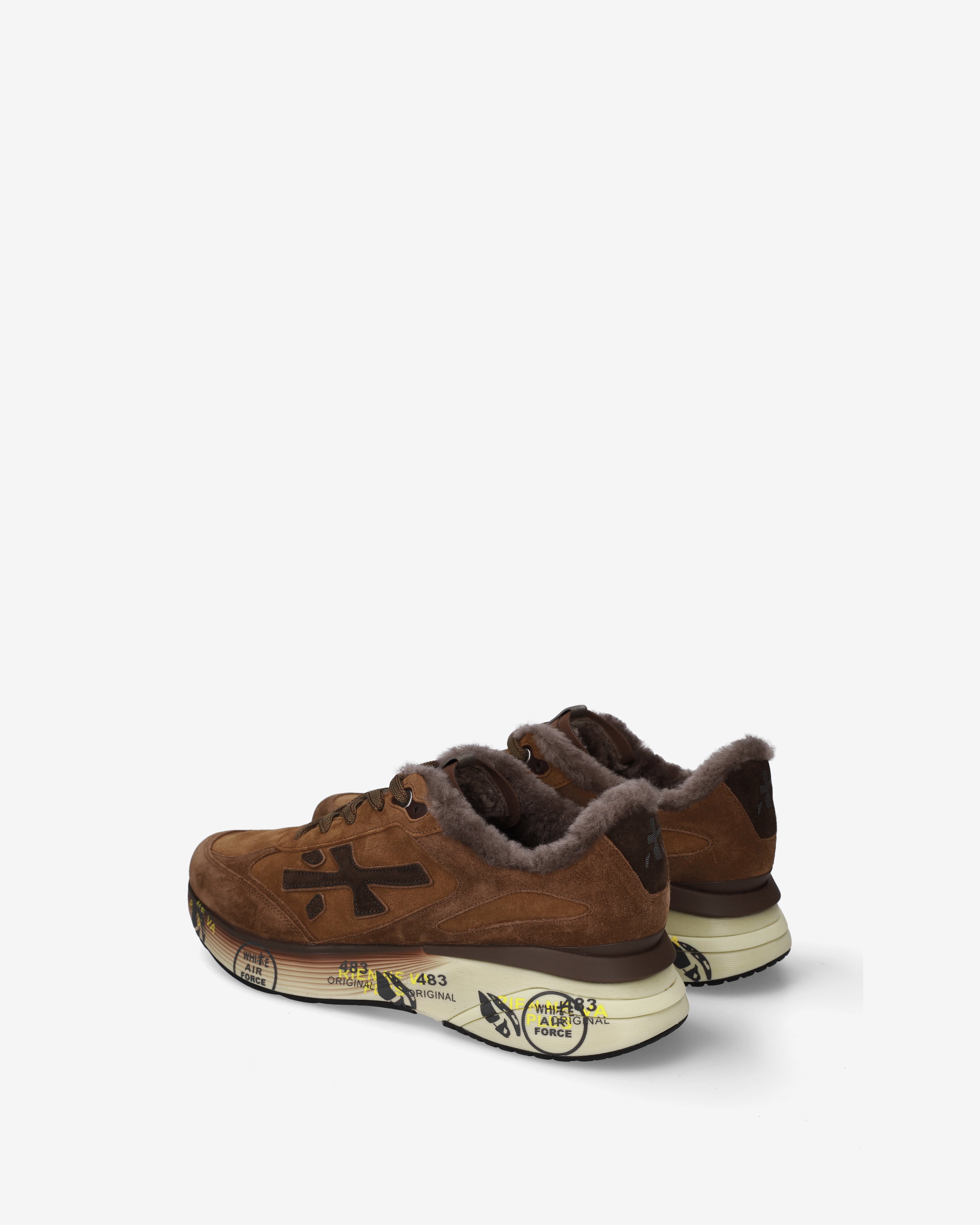 premiata-moerun-8539m-sneaker-braun-suede-herren image 5
