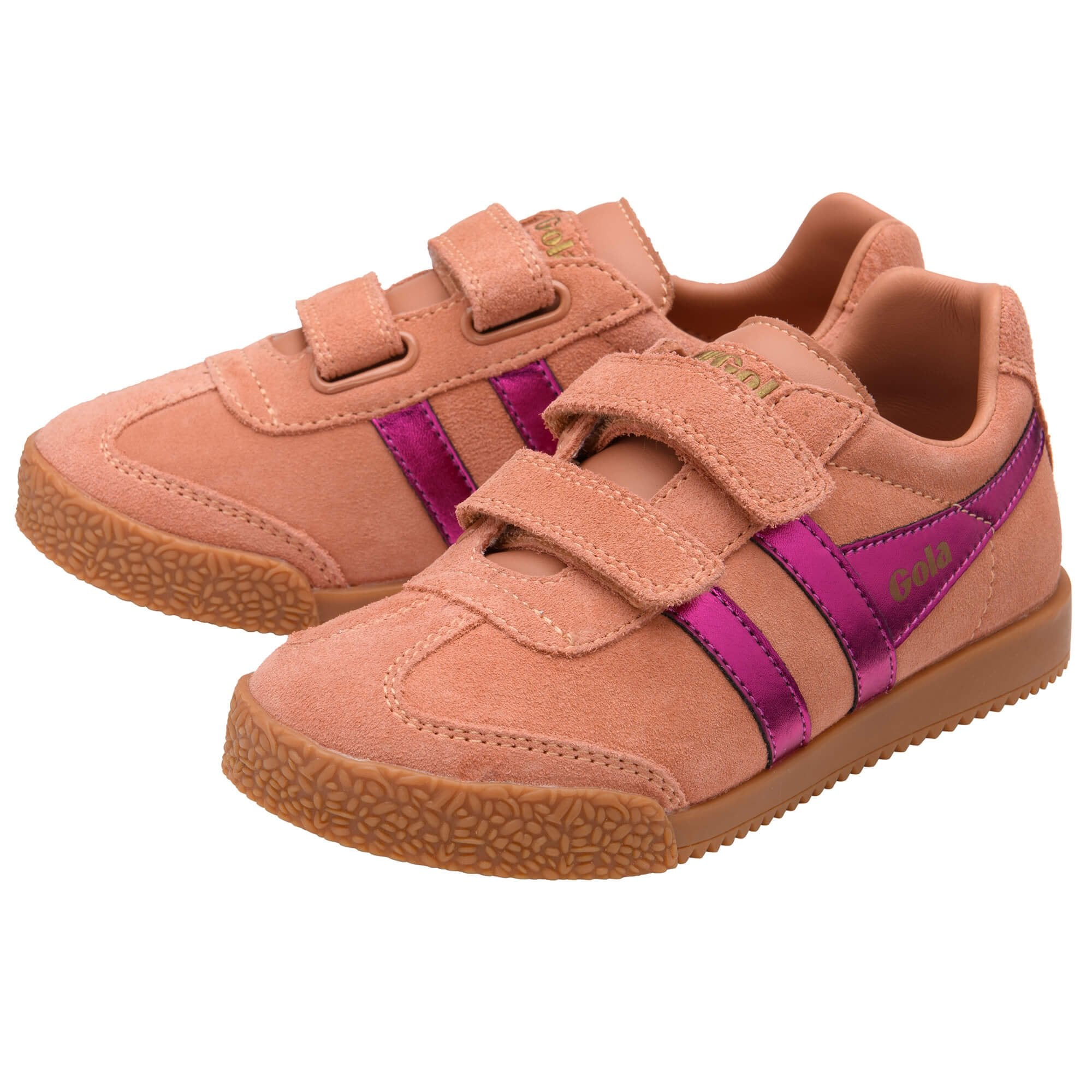 gola-harrier-glitzer-strap-kinder-sneaker-terrakotta image 3