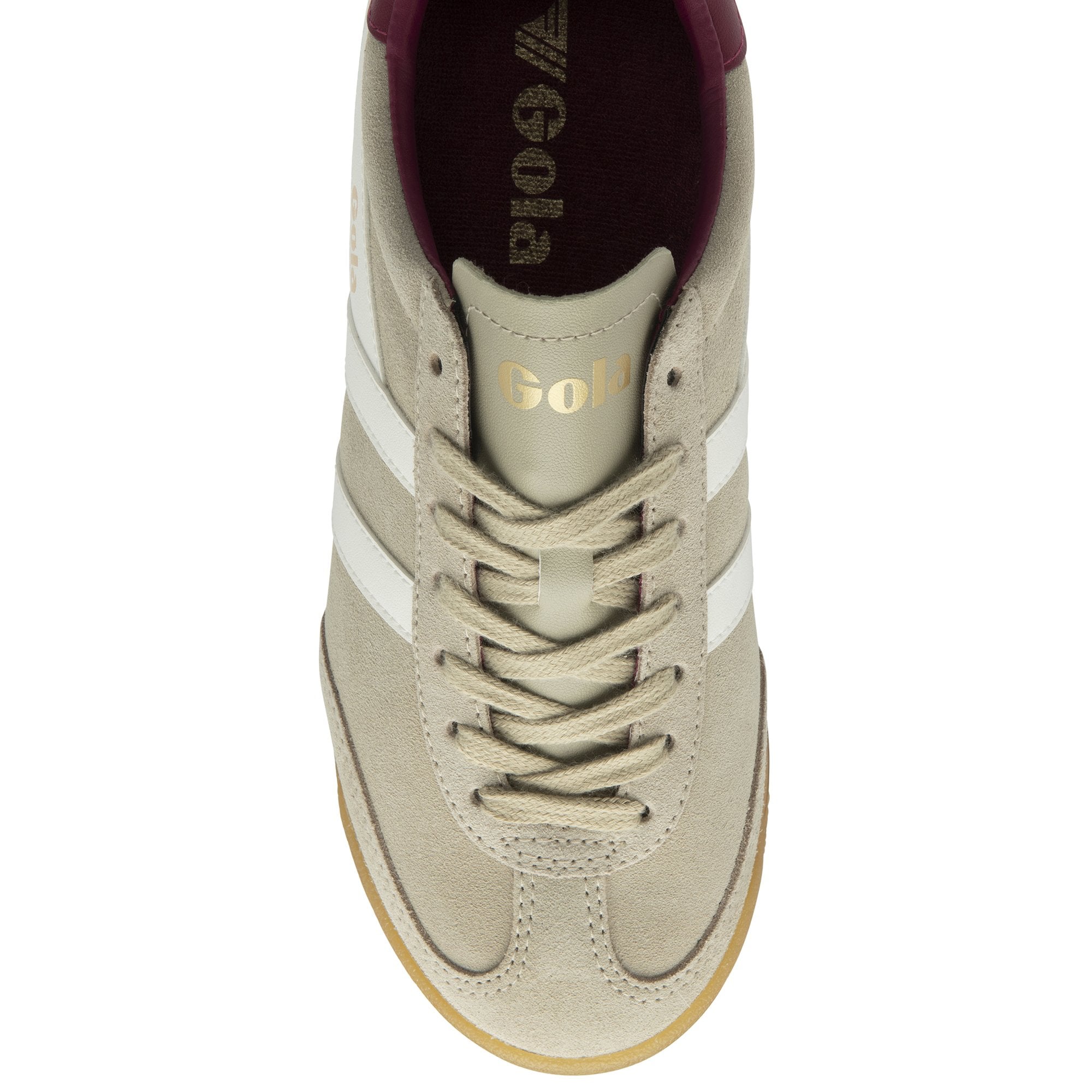 gola-torpedo-damen-sneaker-beige-off-white-kirschrot image 5