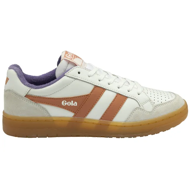 gola-eagle-86-damen-sneaker-wei-terrakotta-leder-court image 1