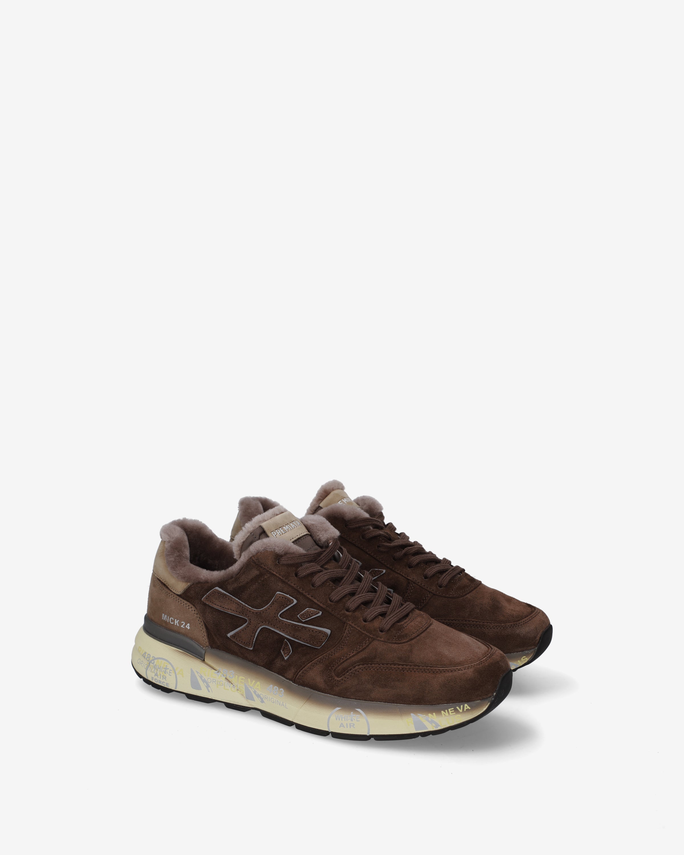 premiata-mick-7898m-sneaker-herren-dunkelbraun image 2