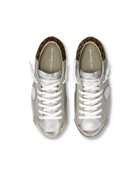 philippe-model-prsx-damen-sneaker-silber-animal-print image 6