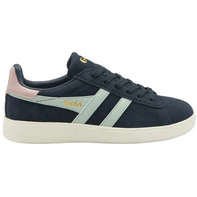 gola-aztec-damen-sneaker-wildleder-marineblau-hellblau image 1