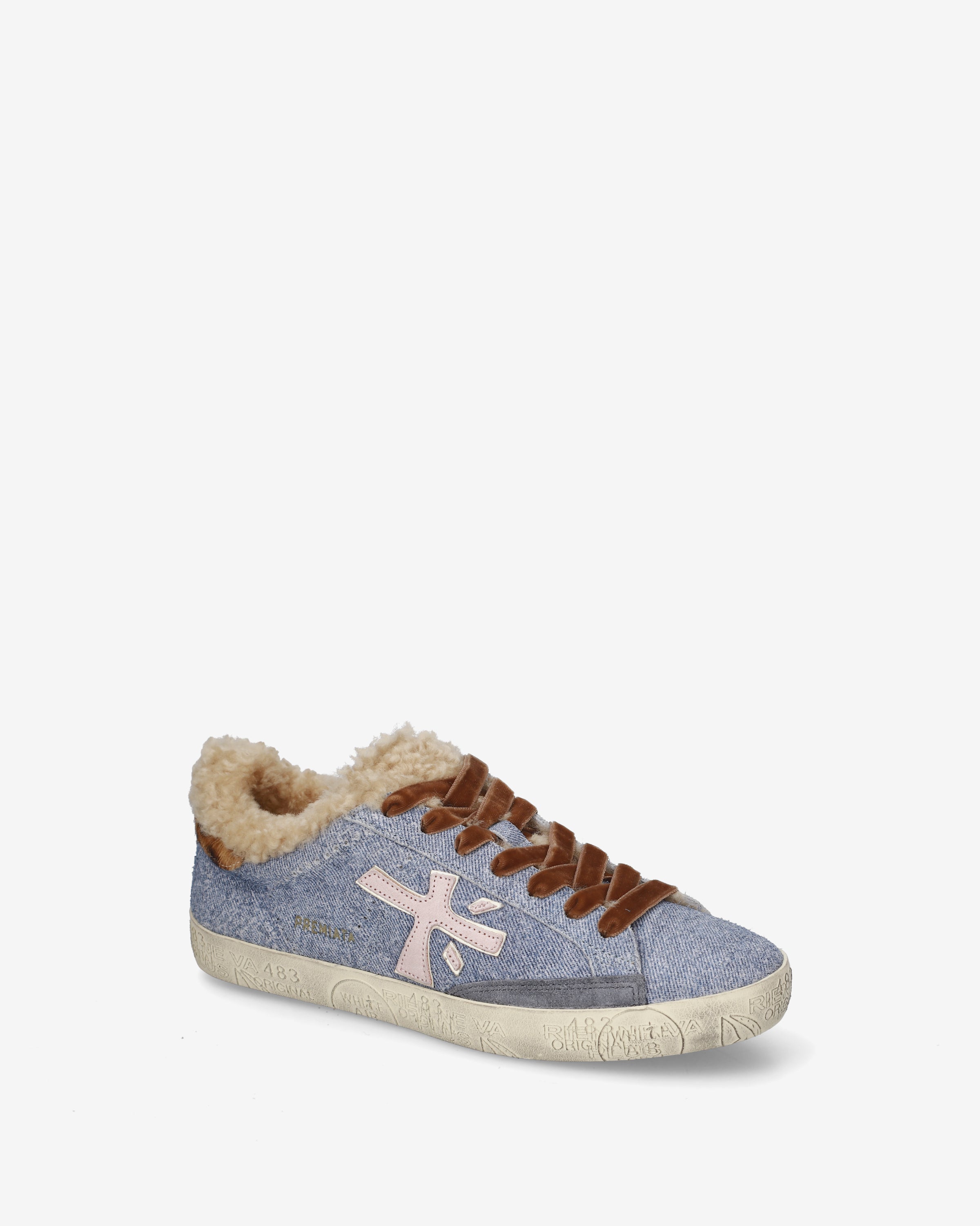 premiata-stevend-8698m-damen-sneaker-denim image 4