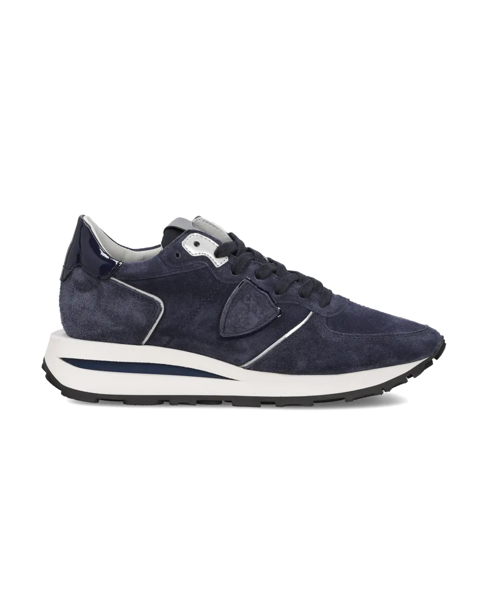 philippe-model-tropez-haute-sneaker-damen-blau image 1
