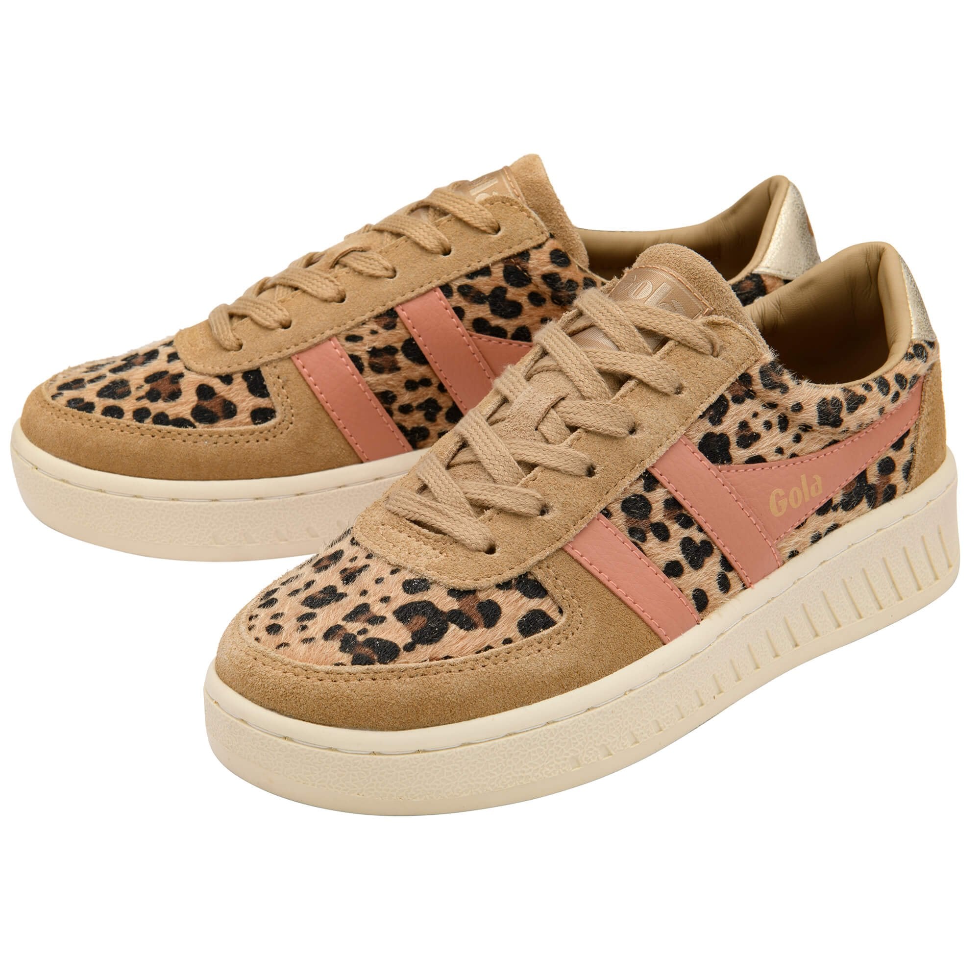 gola-grandslam-savanna-damen-sneaker-leo-print-karamell image 3