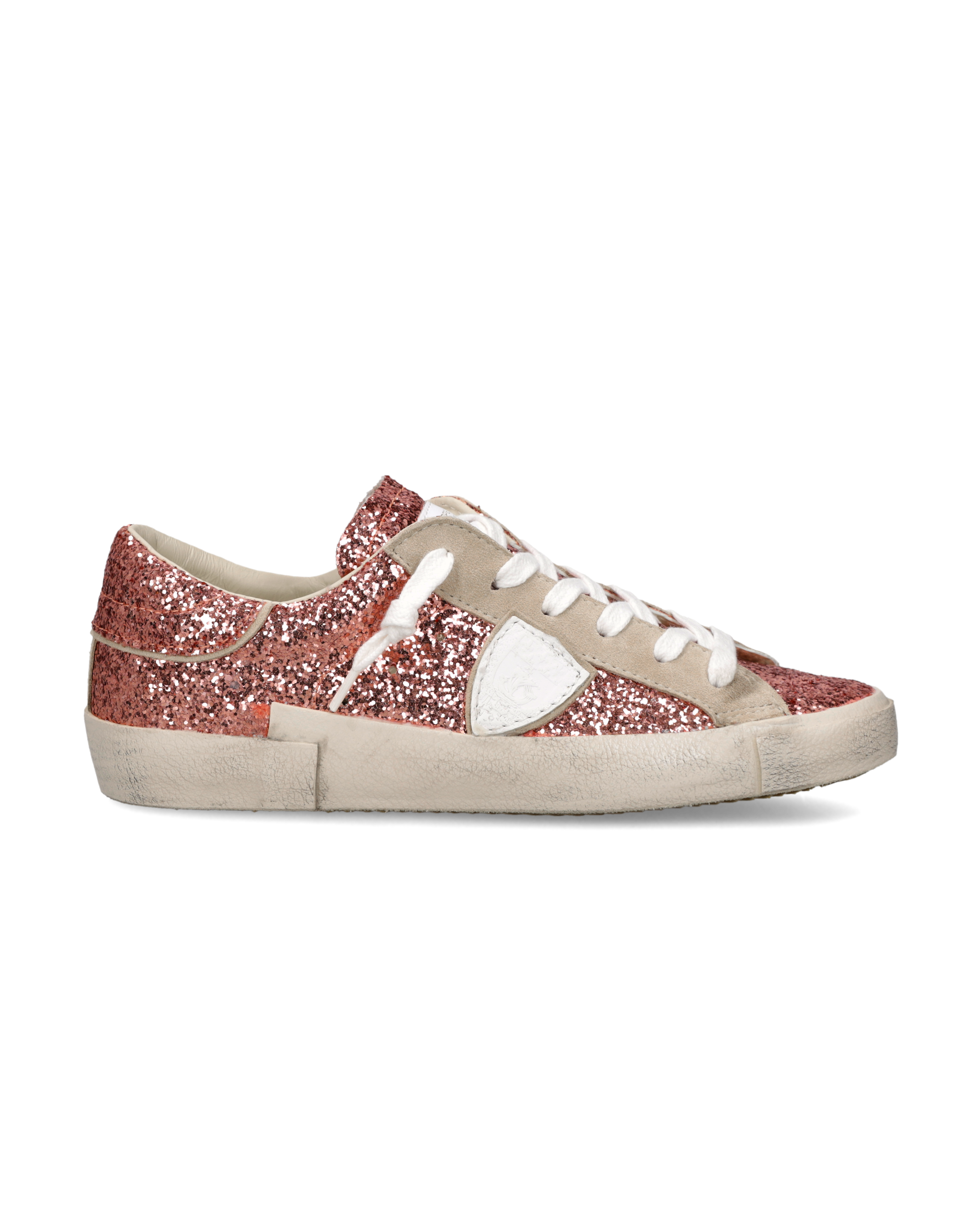 philippe-model-prsx-damen-sneaker-rosa-pailletten image 1