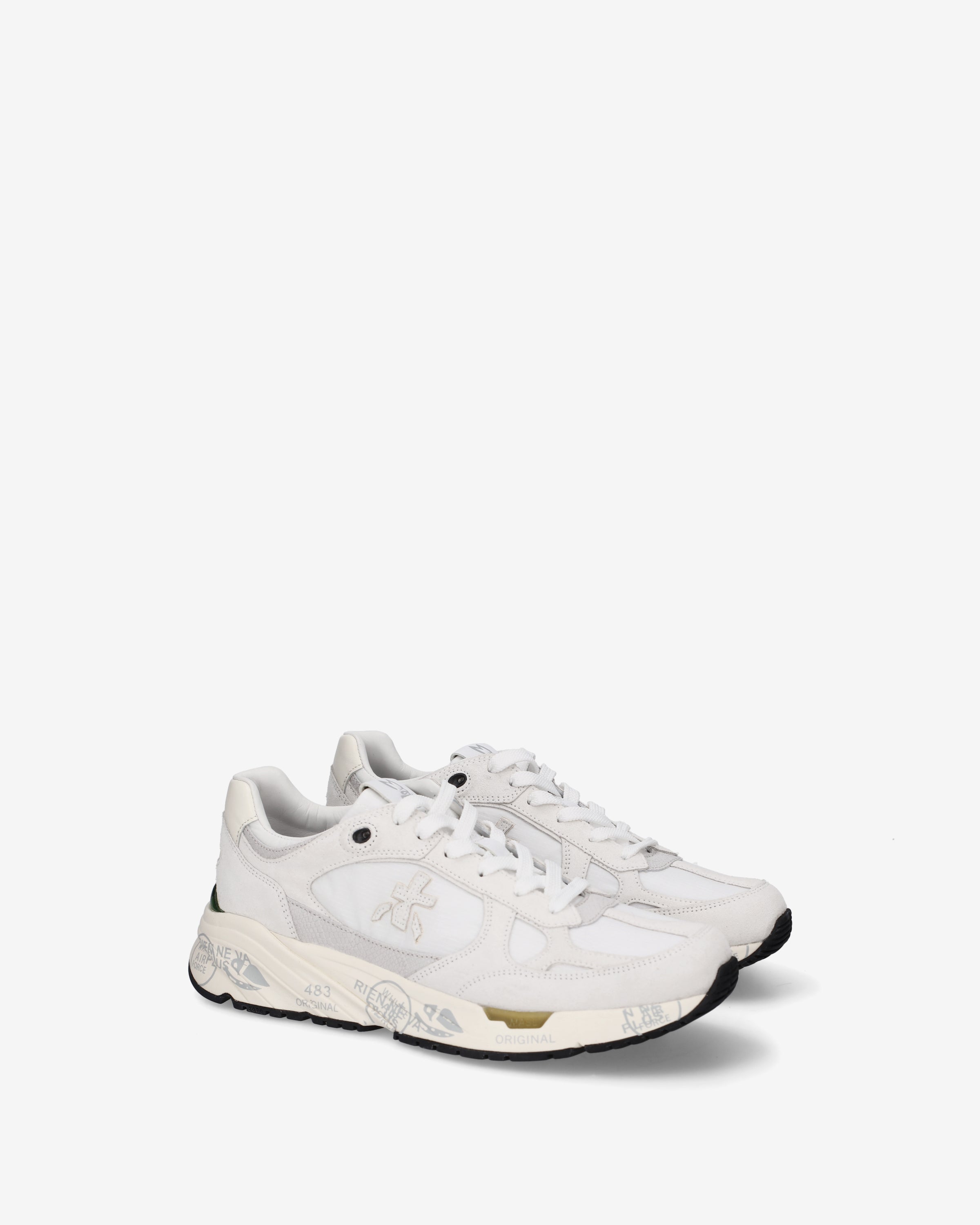 premiata-mased-7823-sneaker-wei-creme-suede-3-5cm image 2