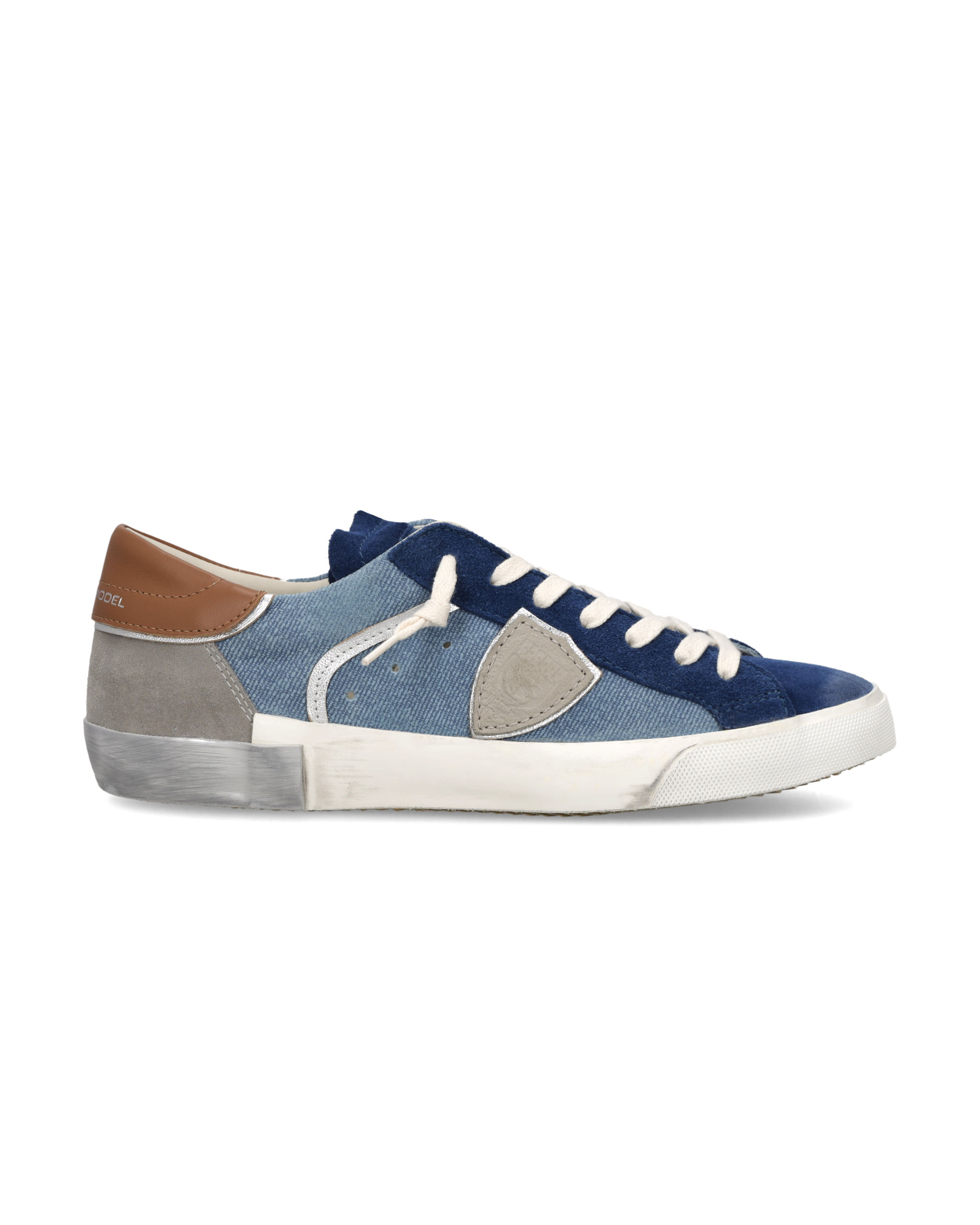 philippe-model-prsx-sneaker-herren-denimblau-grau image 1