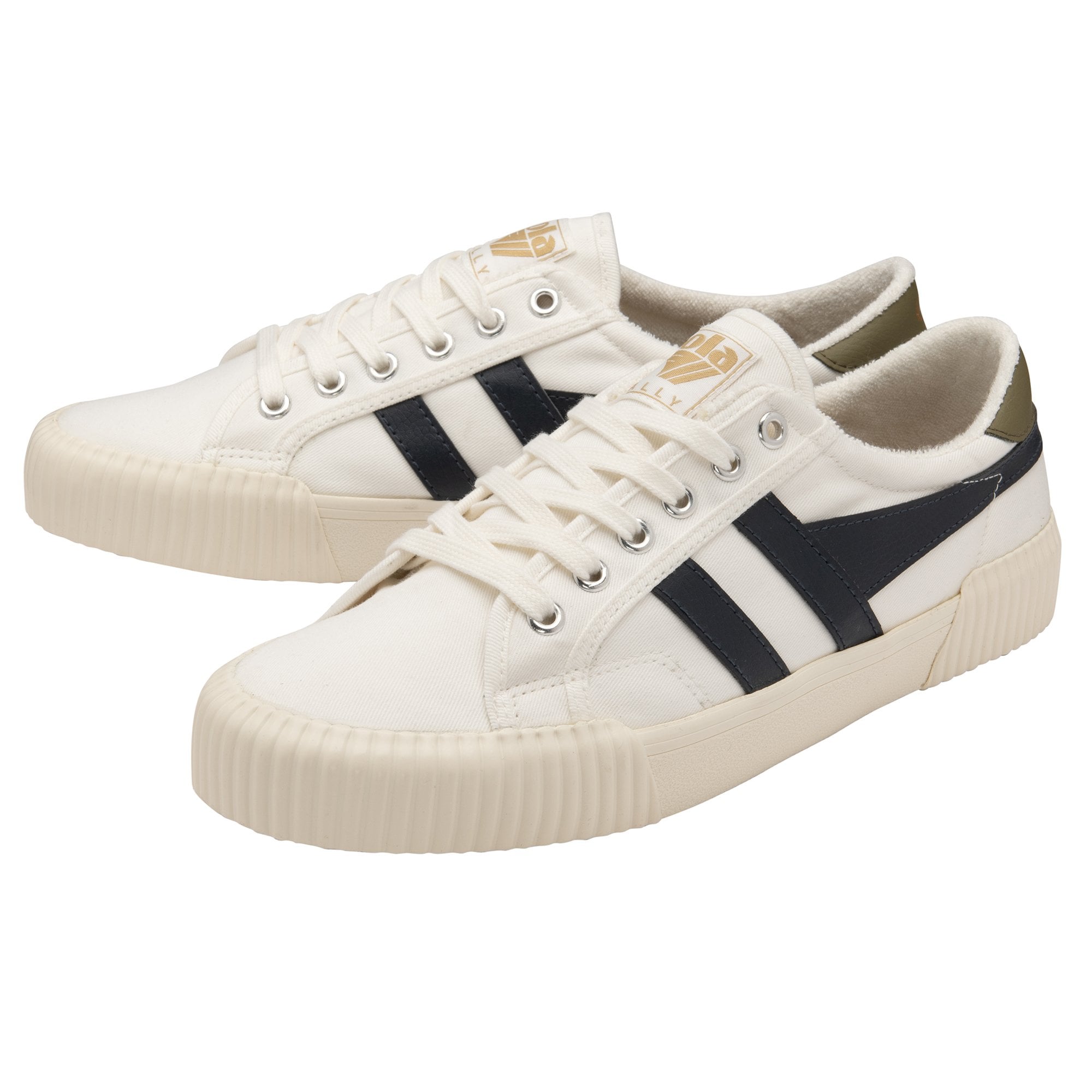 gola-rally-herren-plimsoll-canvas-creme-marine image 3