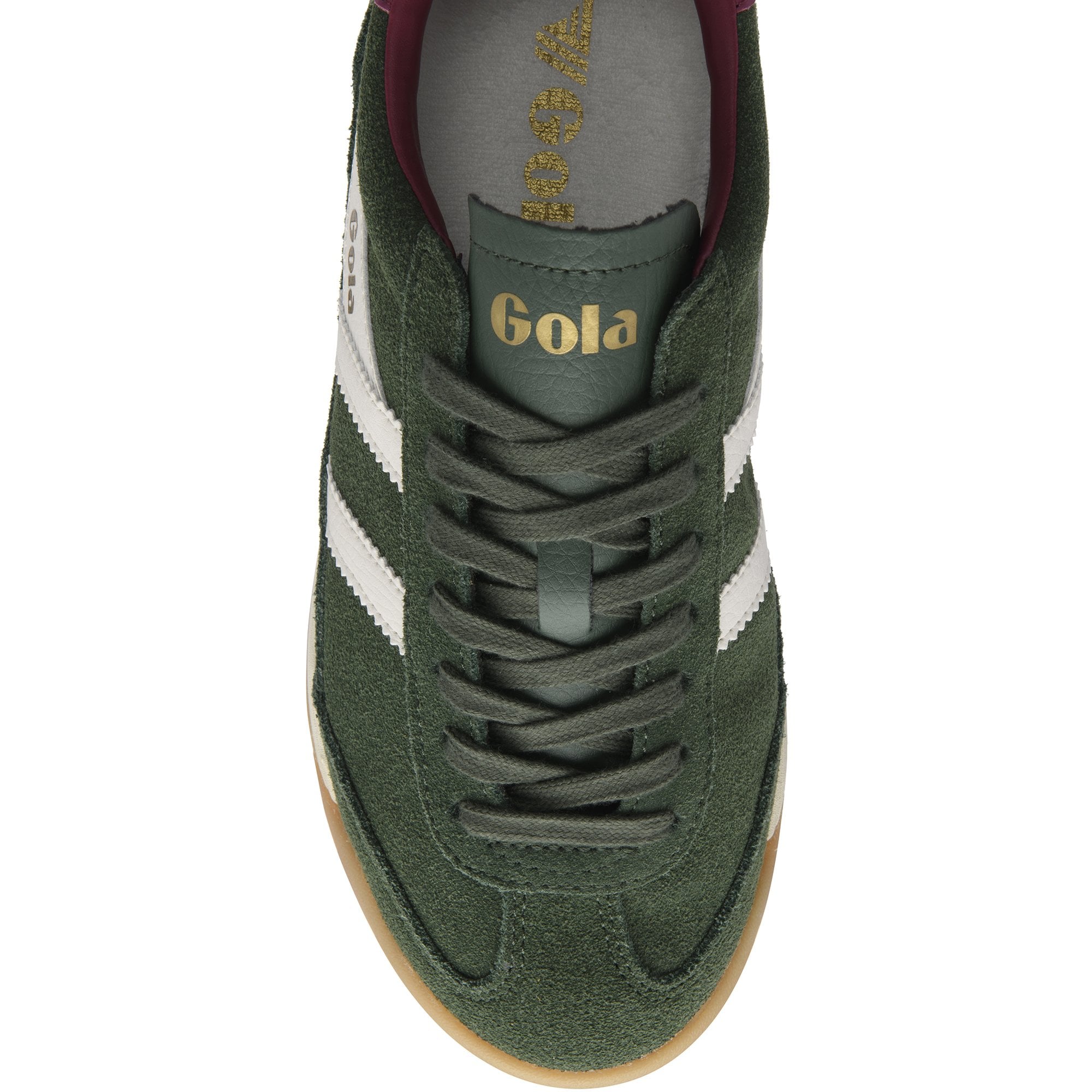 gola-tornado-88-damen-sneaker-wildleder-immergr-n image 5