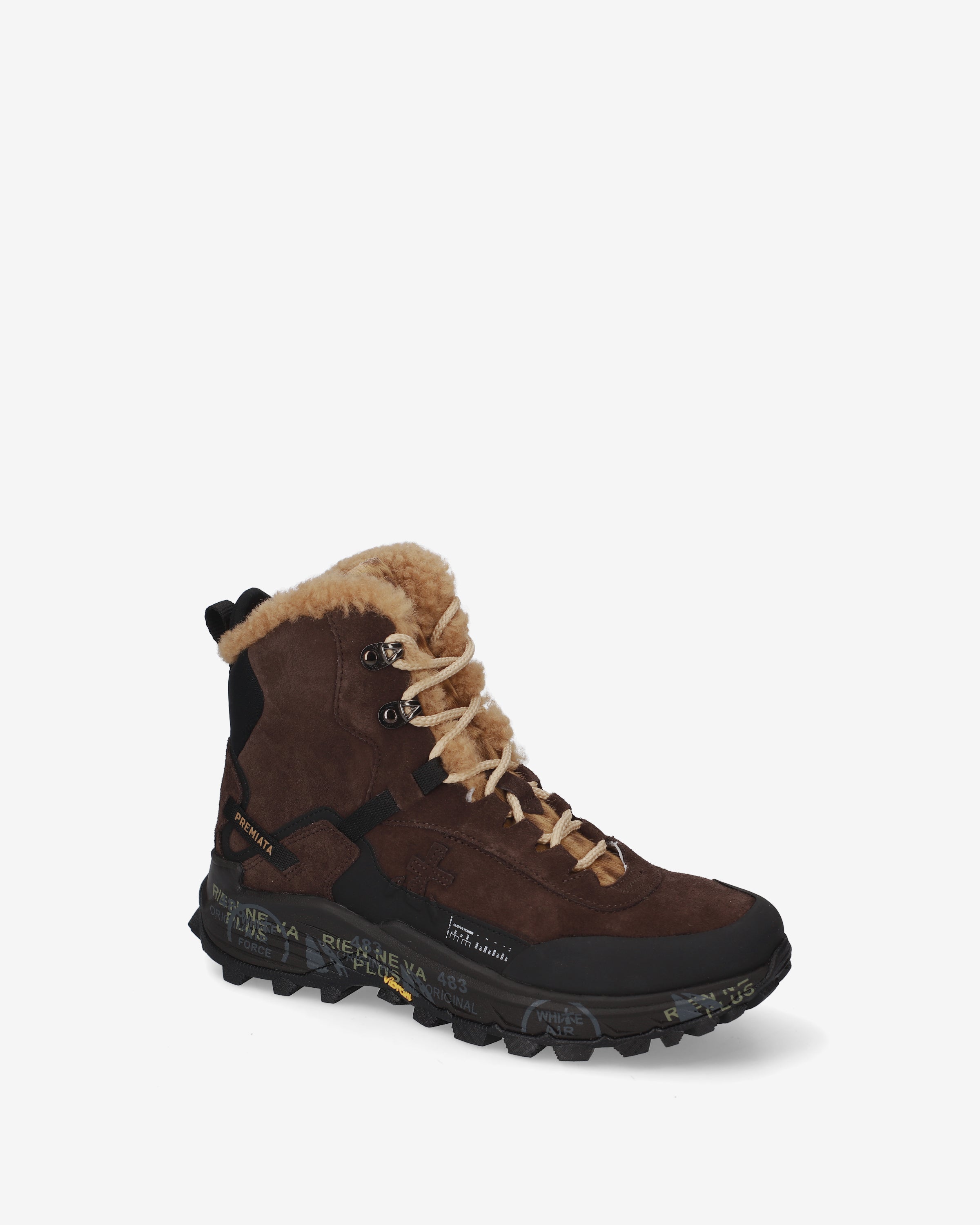 premiata-trivor-511m-damen-mid-sneaker-shearling-vibram image 4