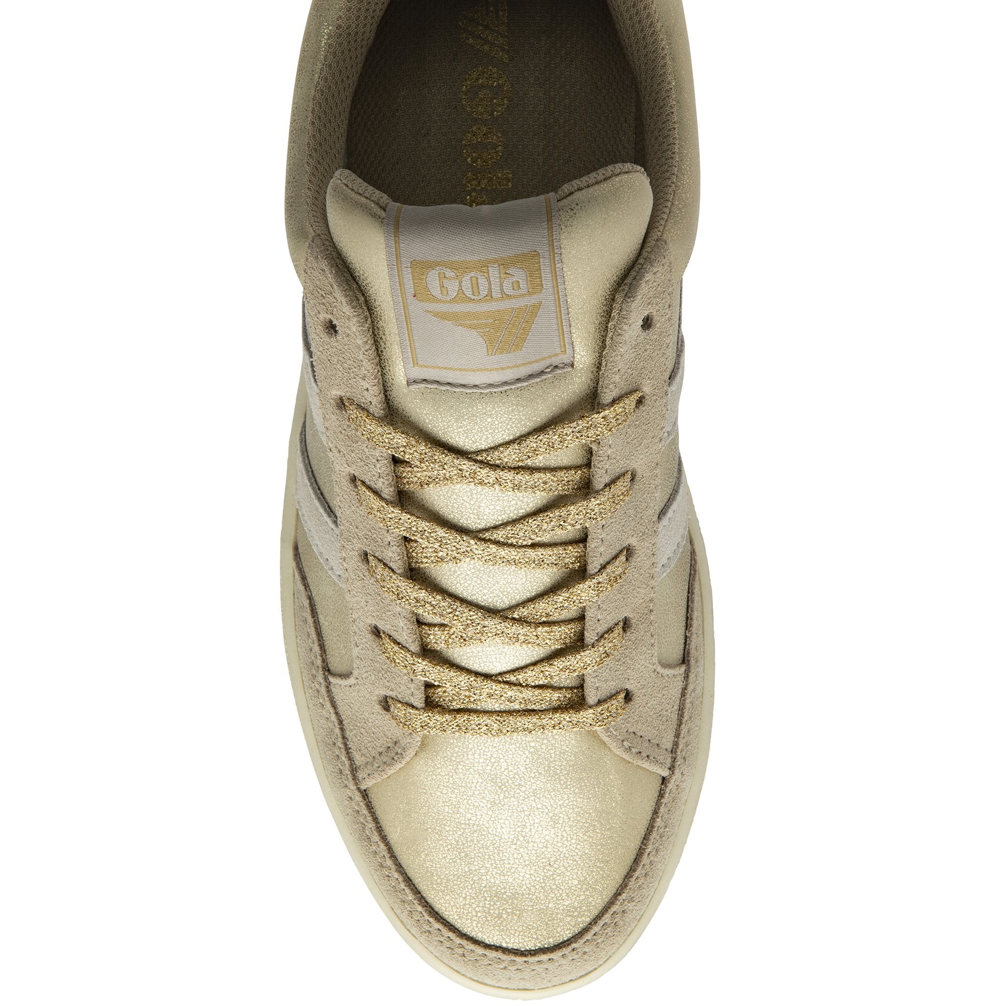 gola-superslam-blaze-ii-damen-sneaker-gold-off-white-kirschrot image 5