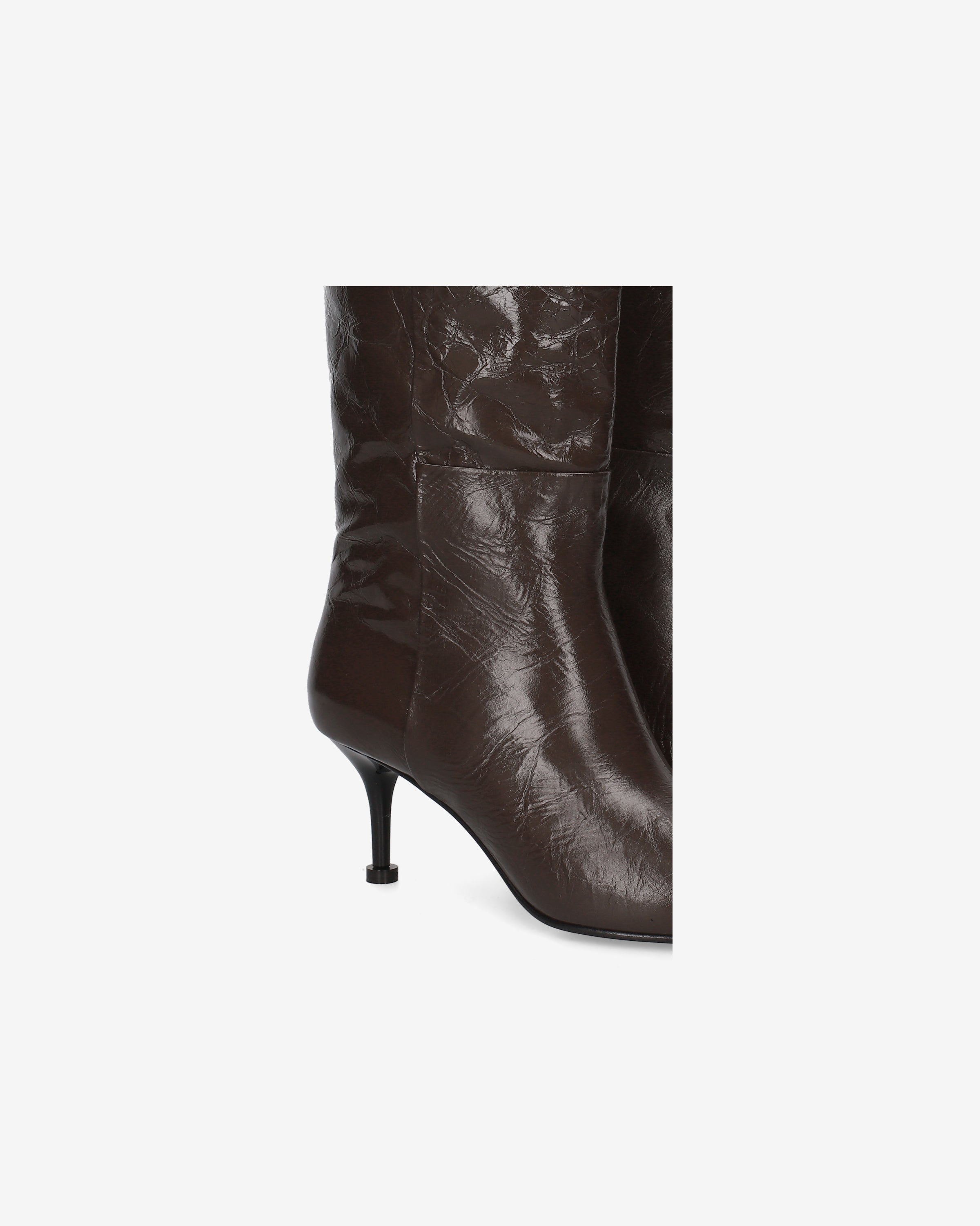 premiata-stiefel-braun-damen-leder-40-cm-6-5-cm-absatz image 6