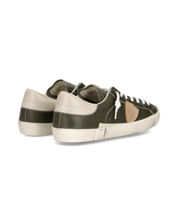 philippe-model-prsx-sneaker-herren-milit-rgr-n-beige image 2