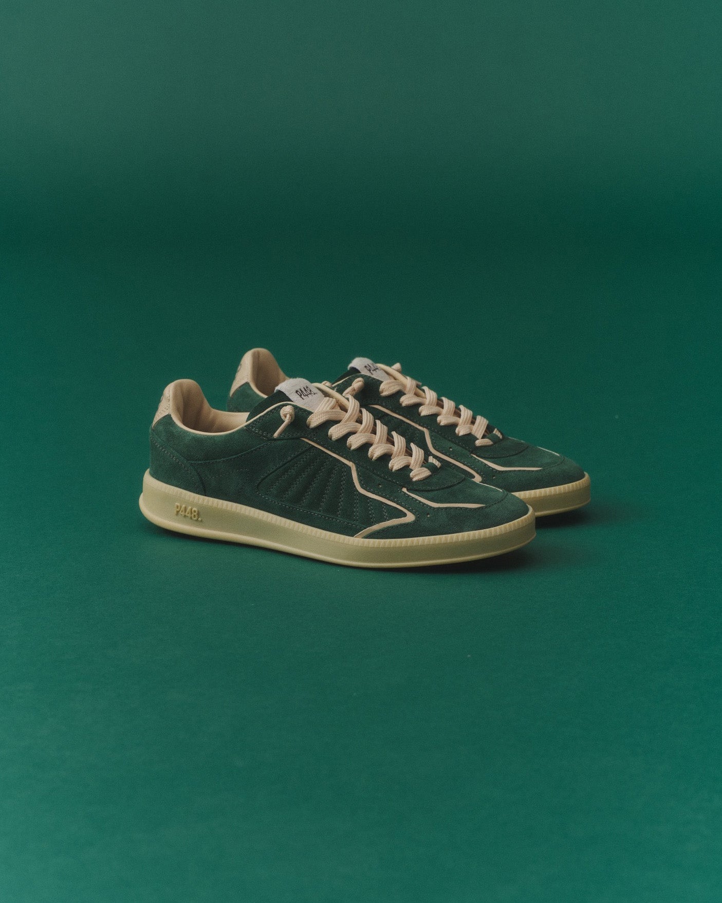 p448-marte-forest-herren-low-top-sneaker-dunkelgr-n-suede image 2