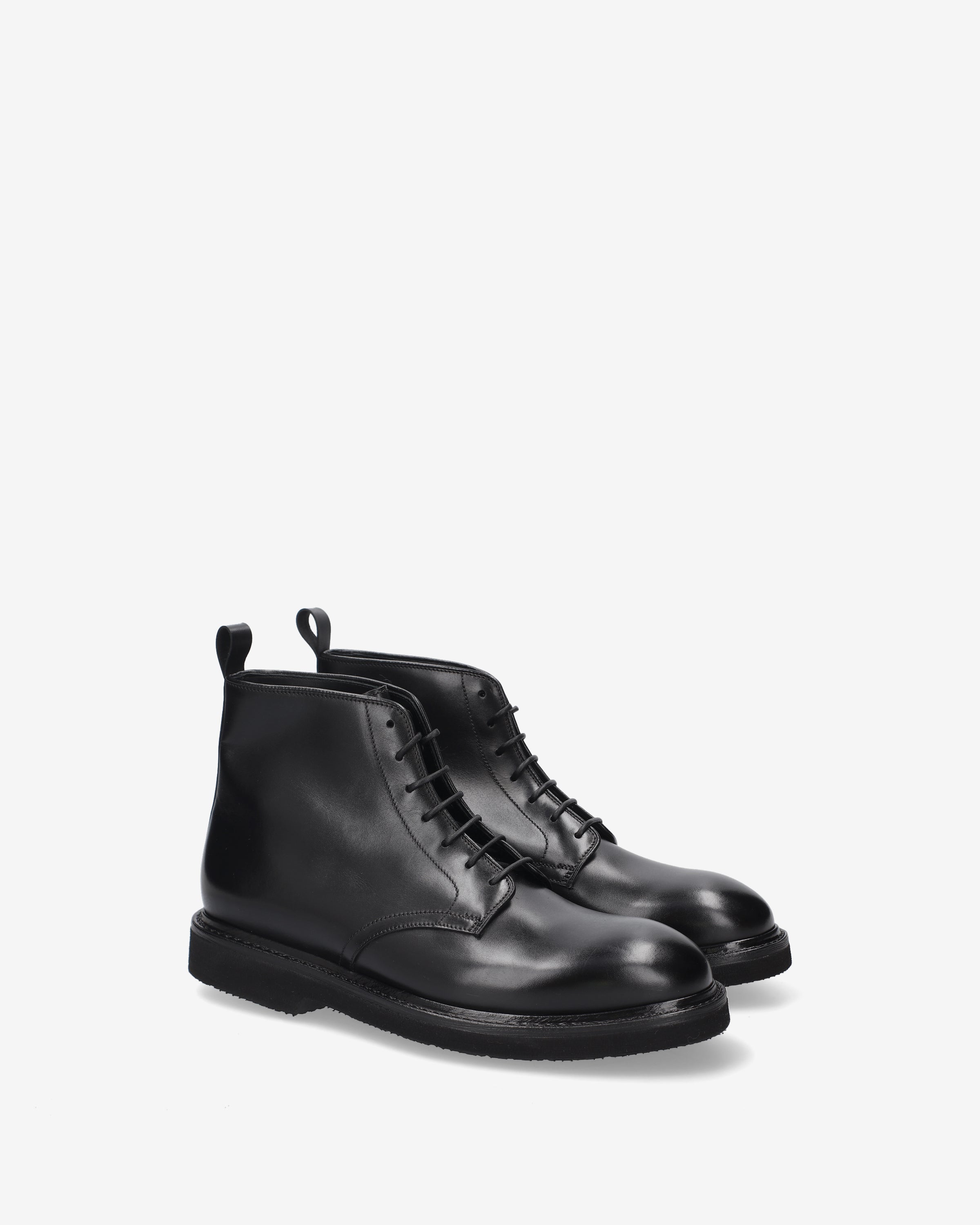 premiata-heritage-polacchino-glattleder-schwarz image 2