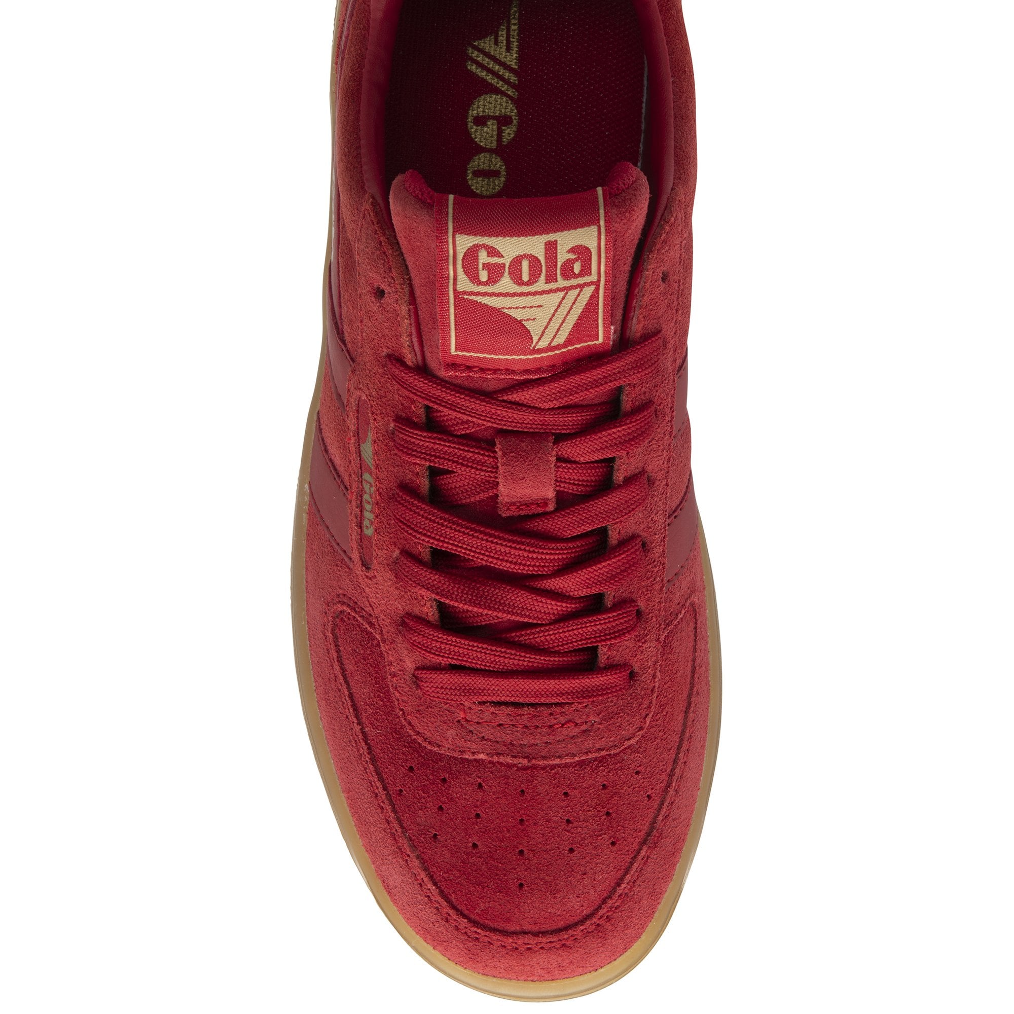 gola-hawk-suede-86-damen-sneaker-rot-wildleder image 5