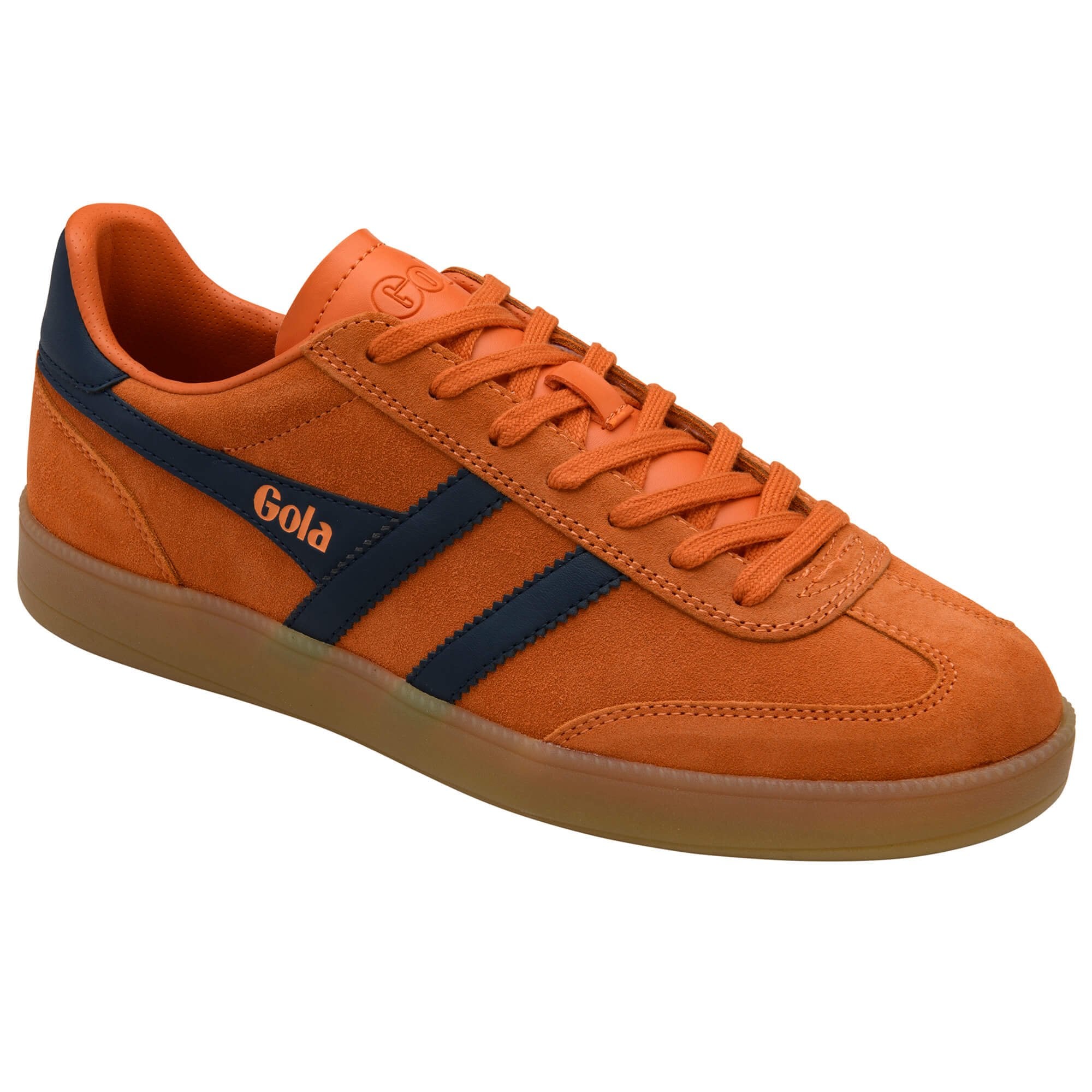 gola-viper-sneaker-herren-orange-wildleder-marineblau image 2