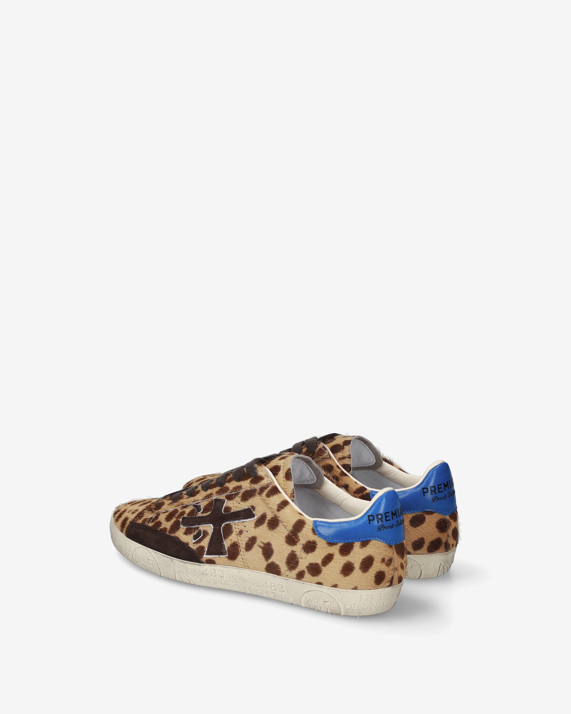 premiata-stevend-8499-damen-sneaker-animalier-beige image 5