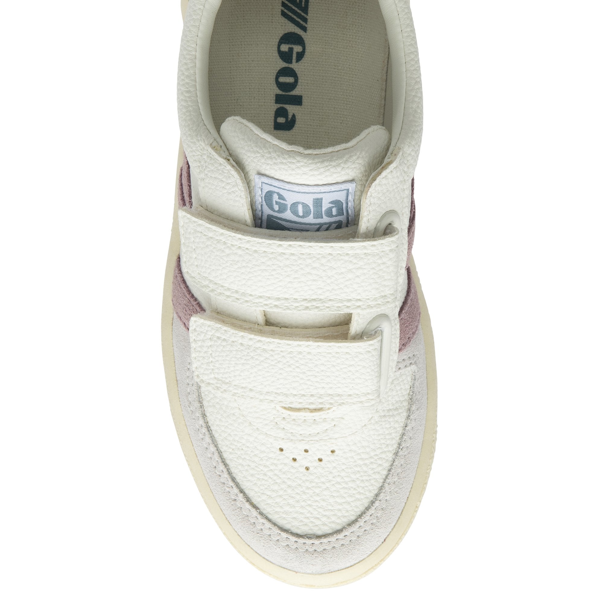gola-grandslam-trident-strap-kinder-sneaker-wei-rosa-blau image 5