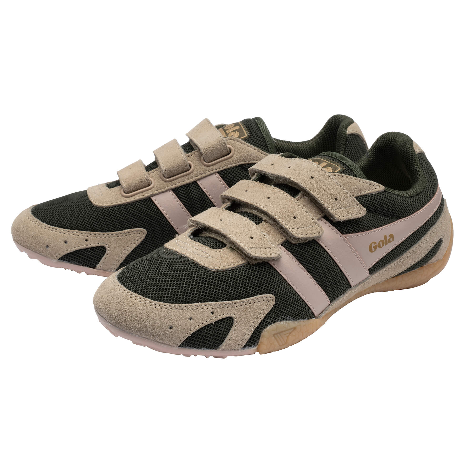 gola-connect-strap-damen-sneaker-dark-khaki-bone image 3