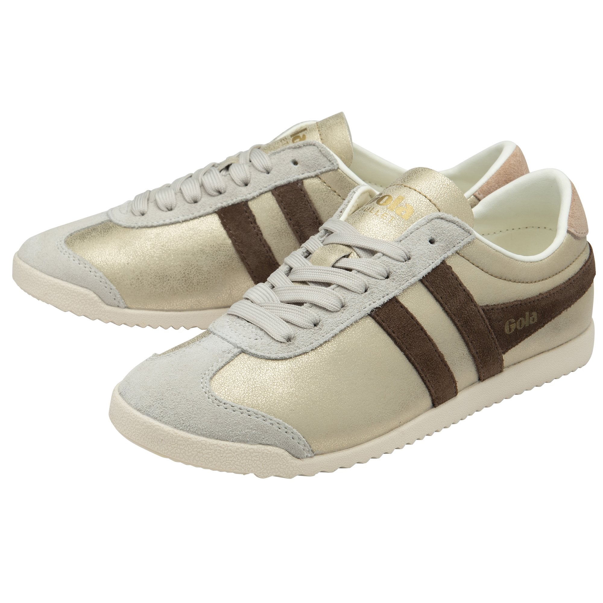 gola-bullet-blaze-sneaker-damen-metallic-gold-braun image 3