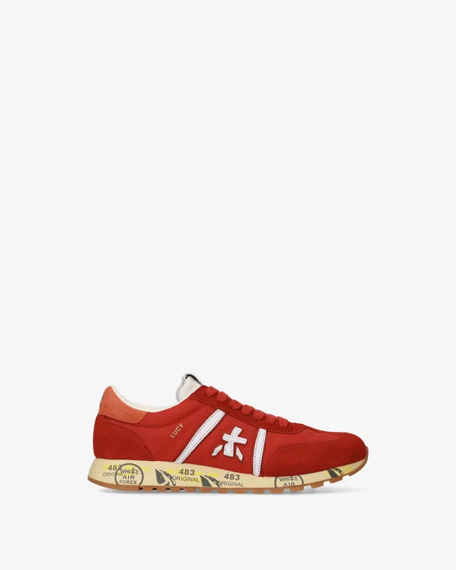 premiata-lucyd-0-1-8142-damen-herren-sneaker-rot-retro-running image 1