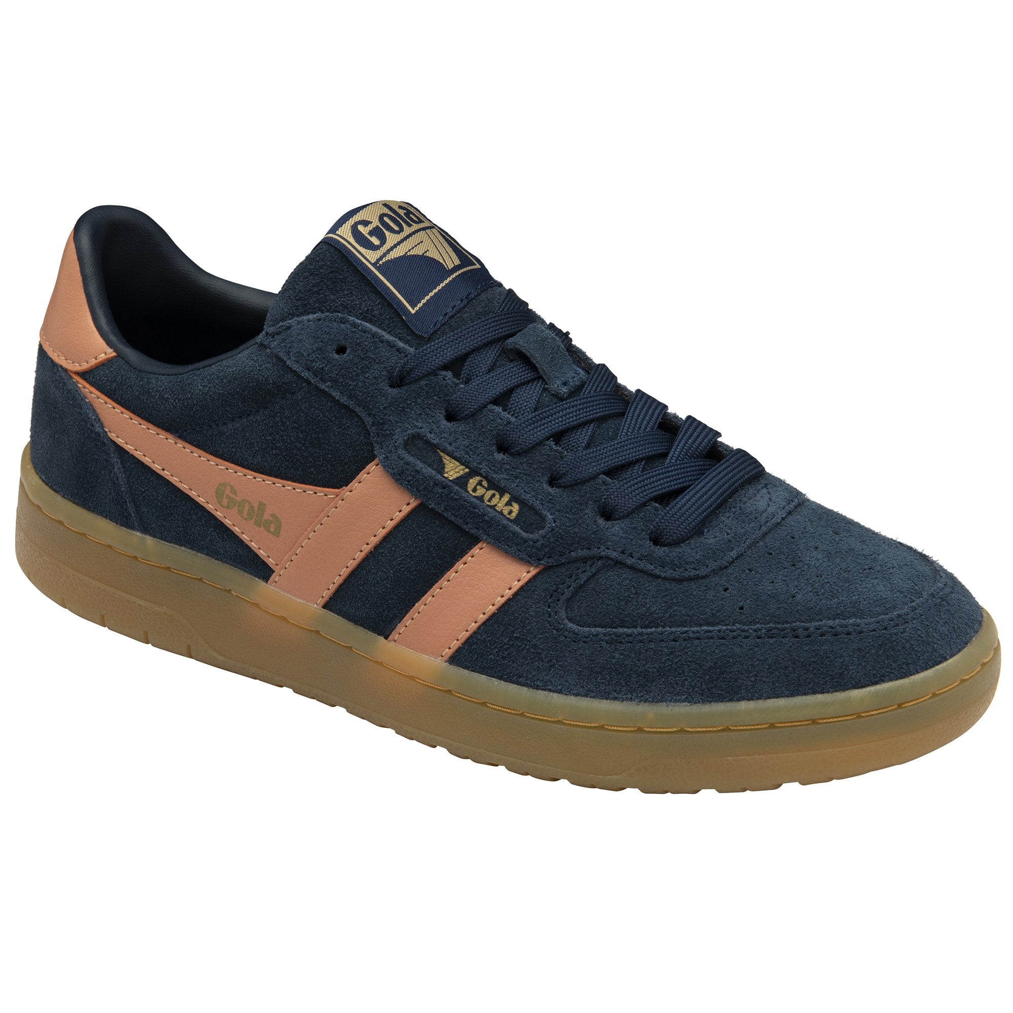 gola-hawk-suede-86-damen-sneaker-marineblau-voll-wildleder image 2