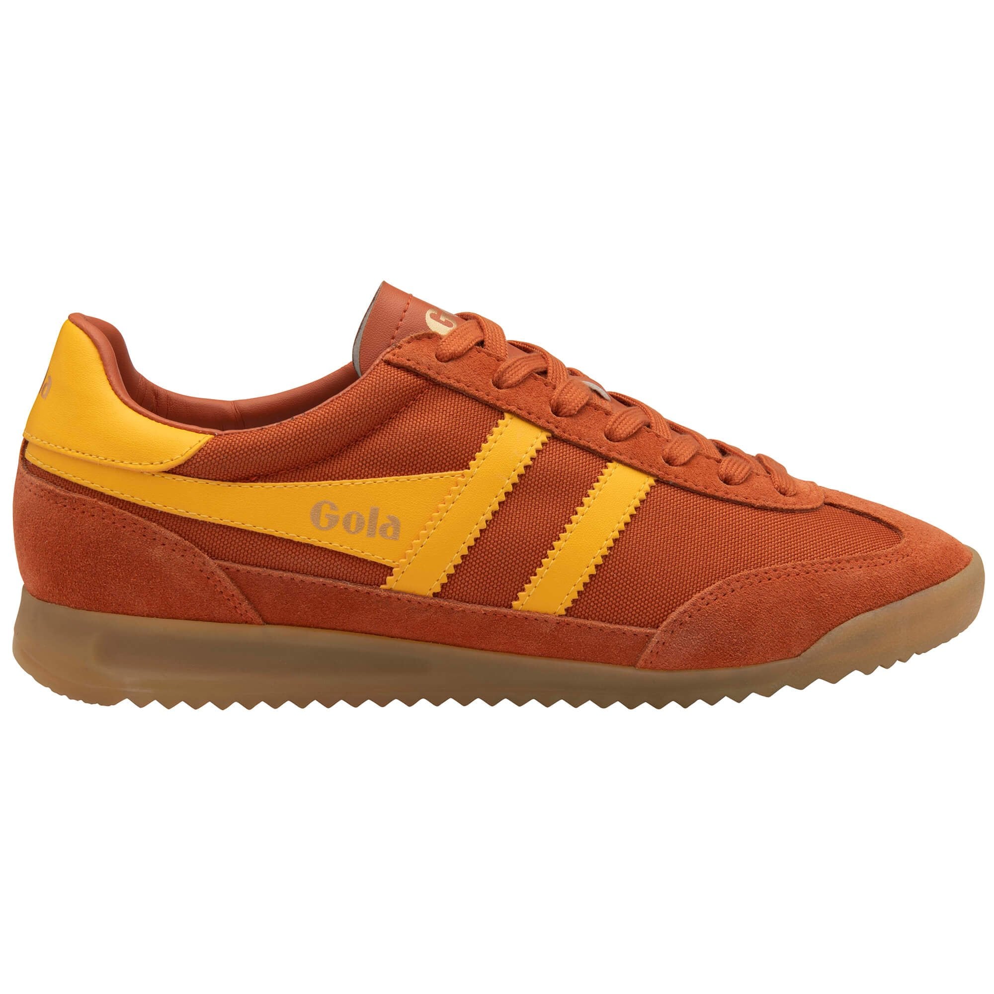 gola-tornado-herren-sneaker-nylon-orange-wildleder image 1