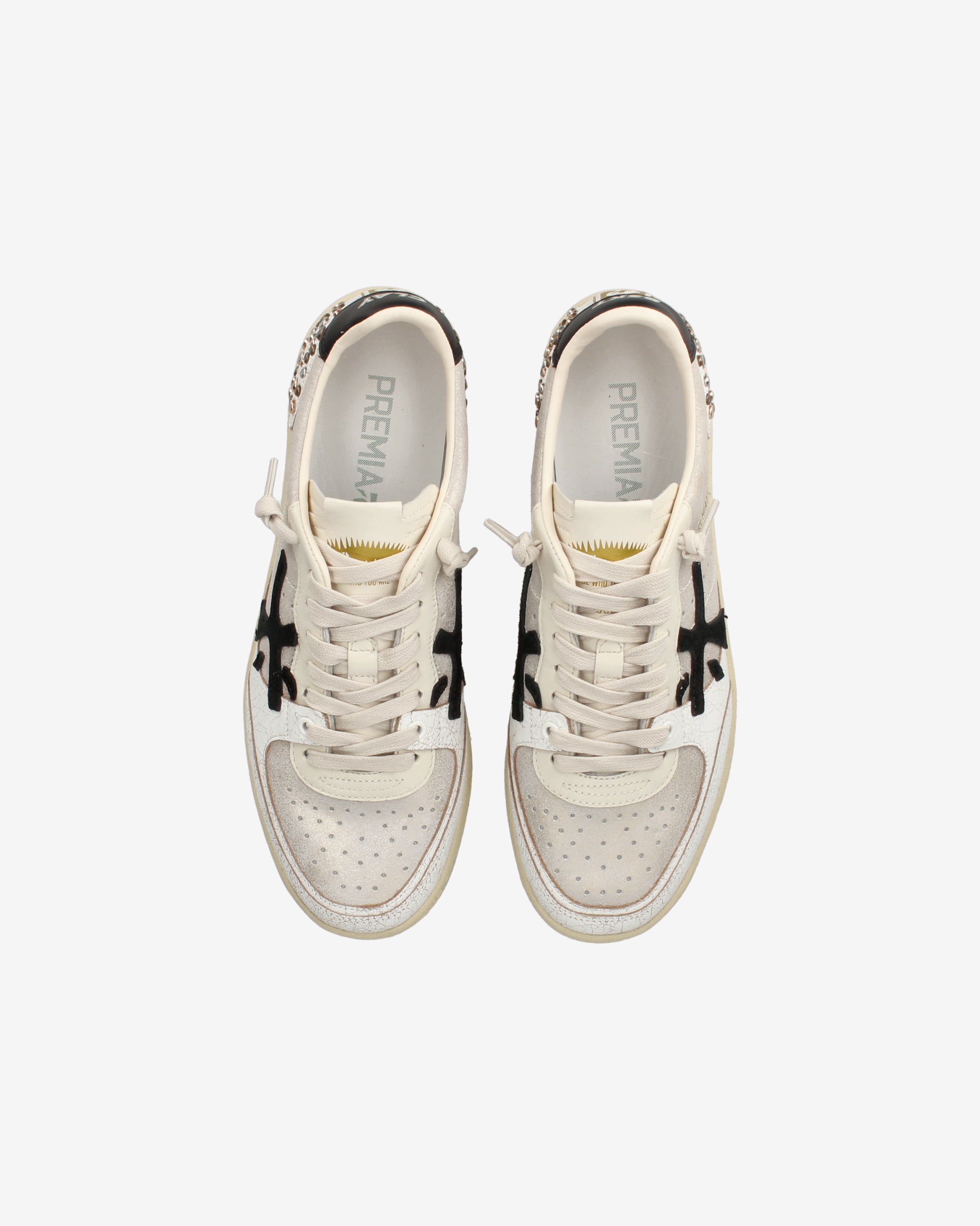 premiata-bskt-clayd-7661-sneaker-leder-suede-white-craquel image 6