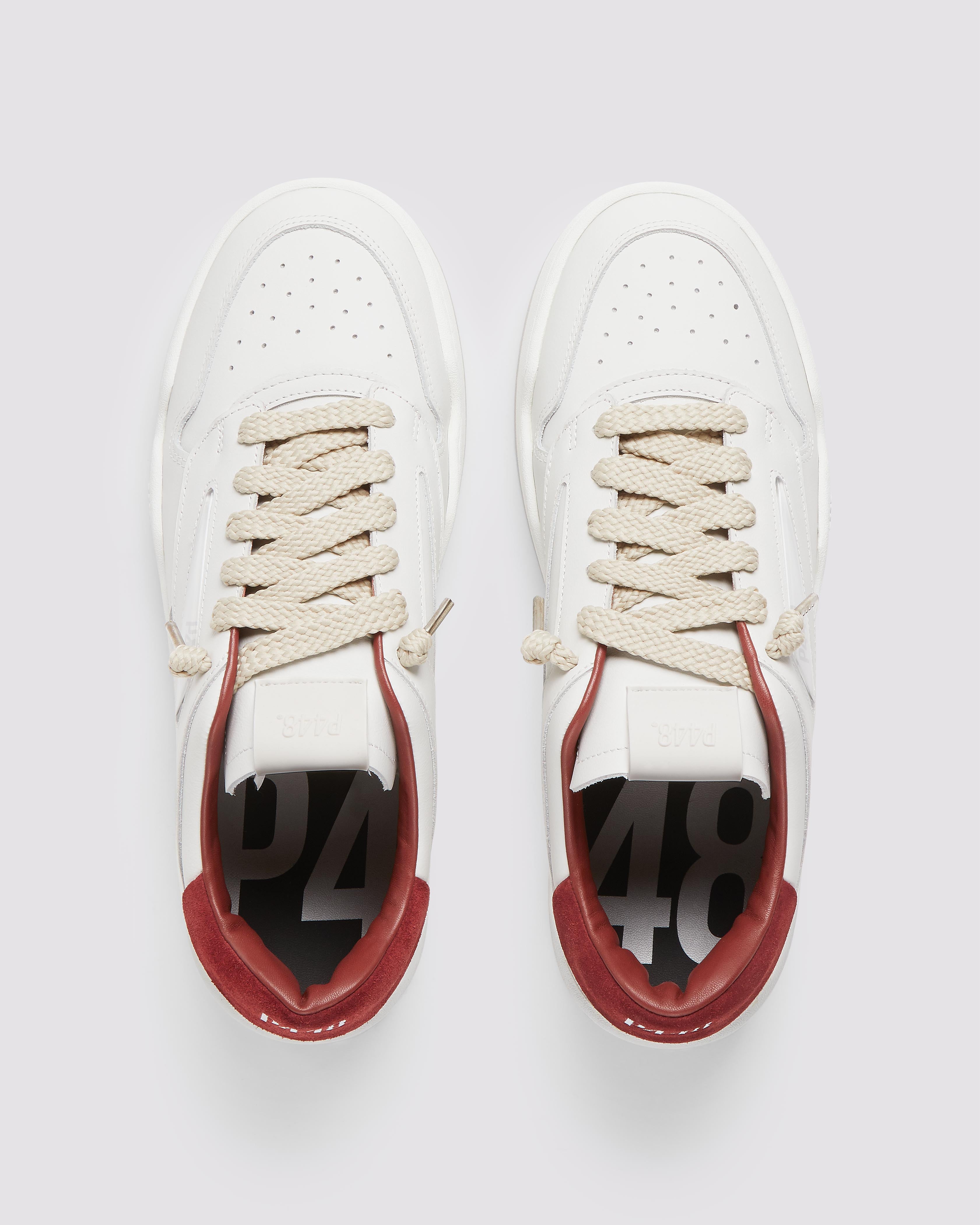 p448-brixton-red-herren-low-top-sneaker image 2