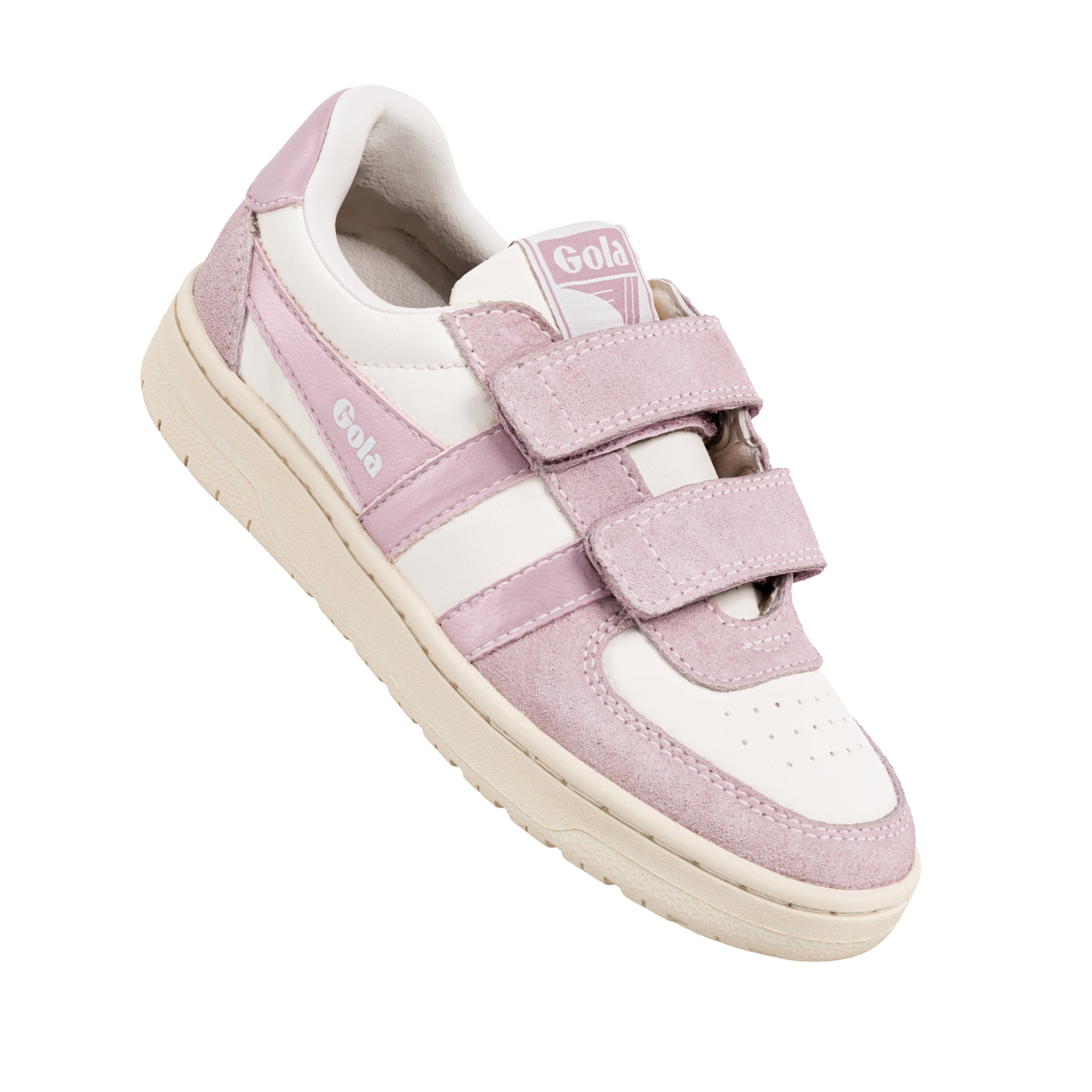 gola-hawk-mirror-strap-kinder-sneaker-off-white-pastellrosa image 5