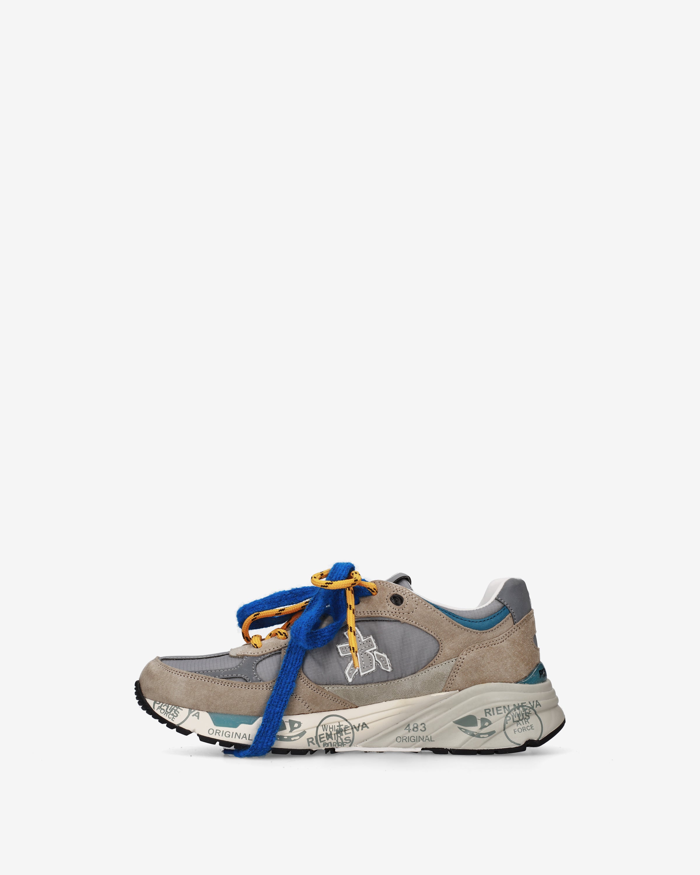premiata-mased-8520l-sneaker-damen-beige-grau image 3
