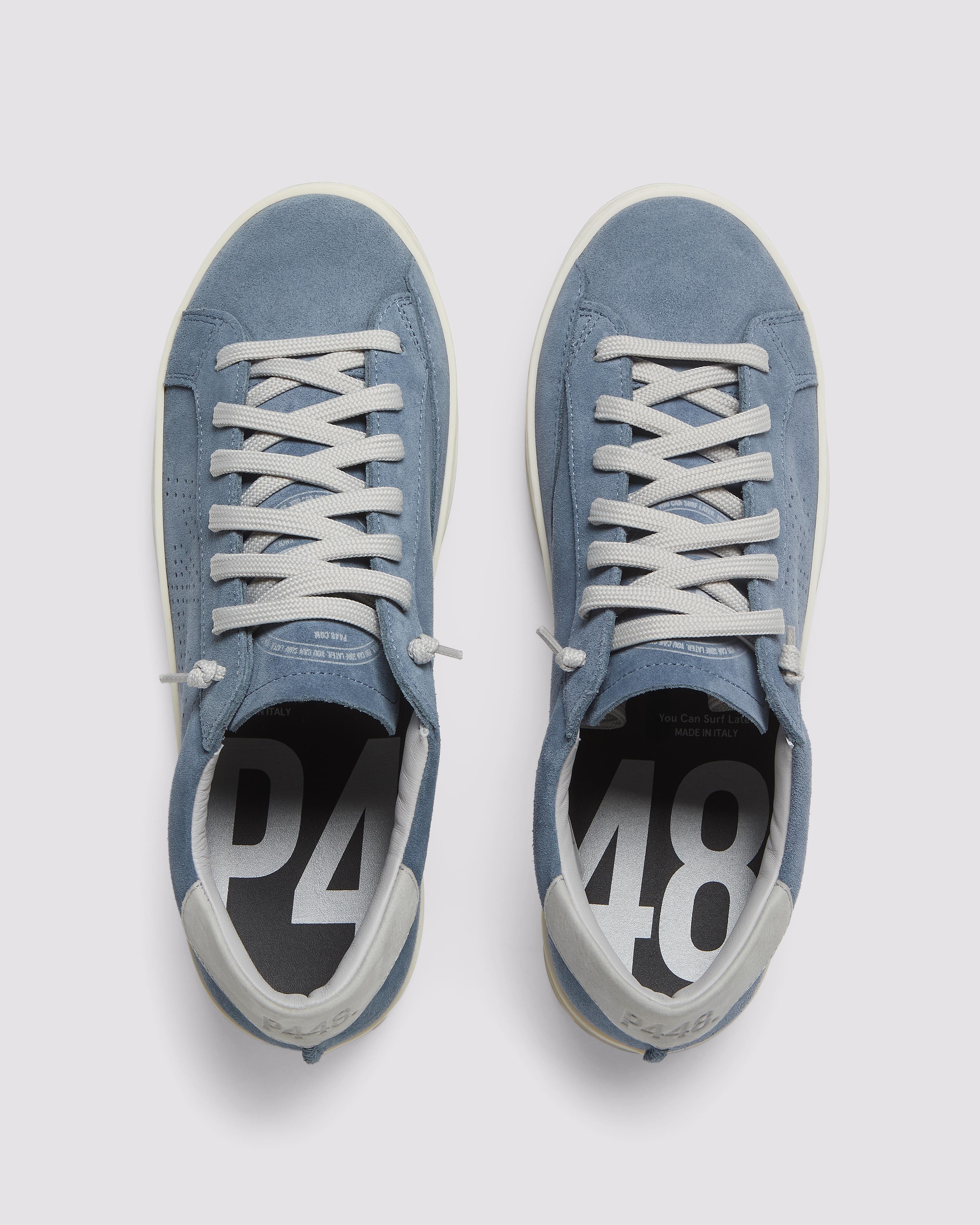 p448-john-deco-odyssey-herren-low-top-sneaker-blau image 2