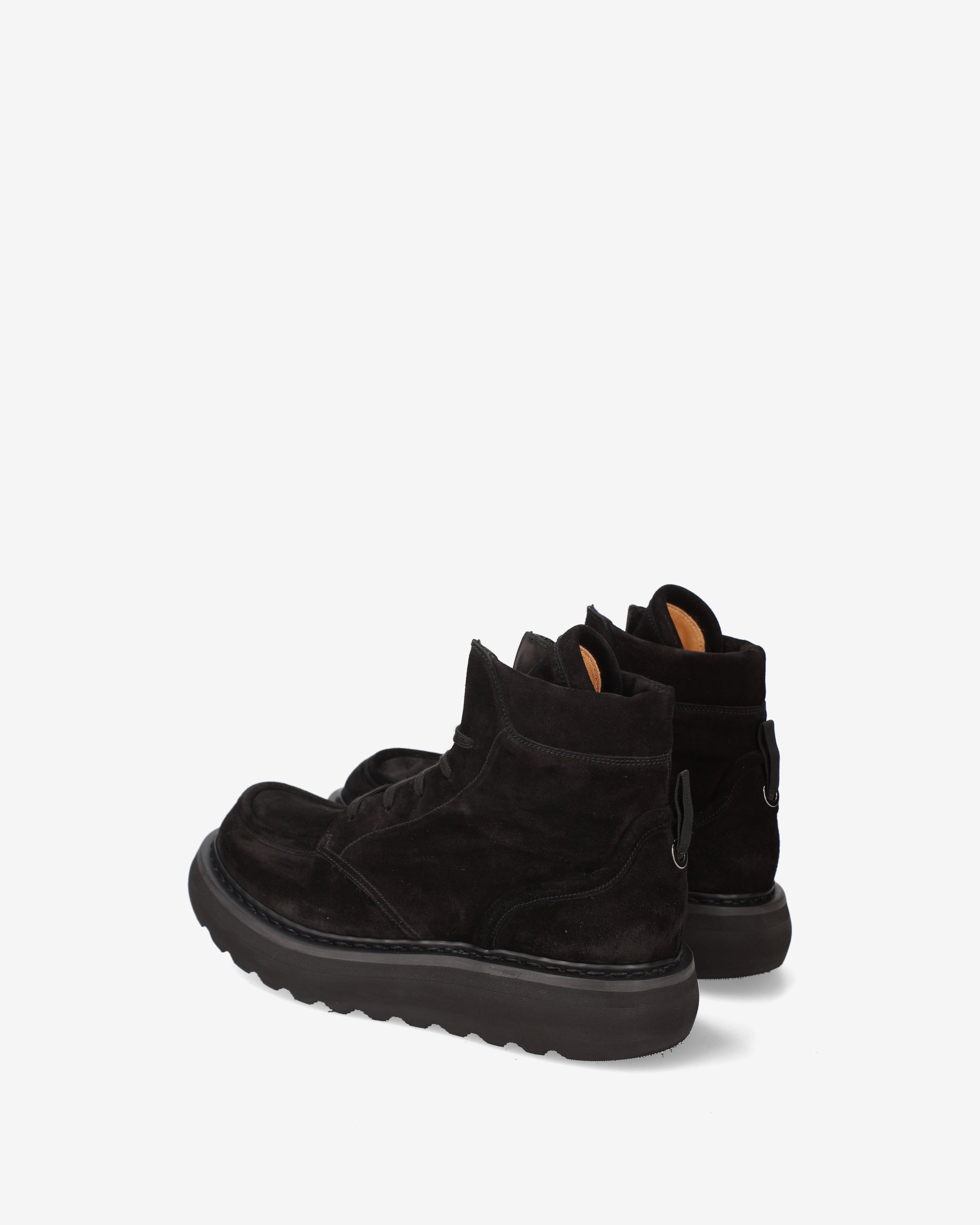 premiata-combat-boot-herren-suede-schwarz image 5