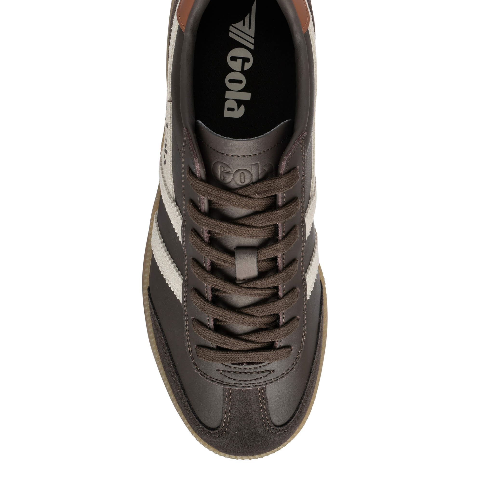 gola-viper-leather-herren-cup-sneaker-mokkbraun-creme image 5