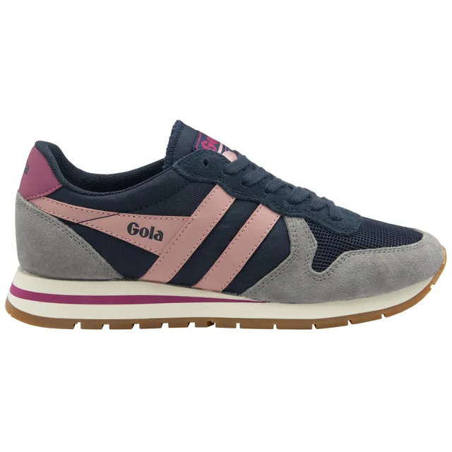 gola-daytona-damen-sneaker-marine-zement-koralle-nylon-wildleder image 1